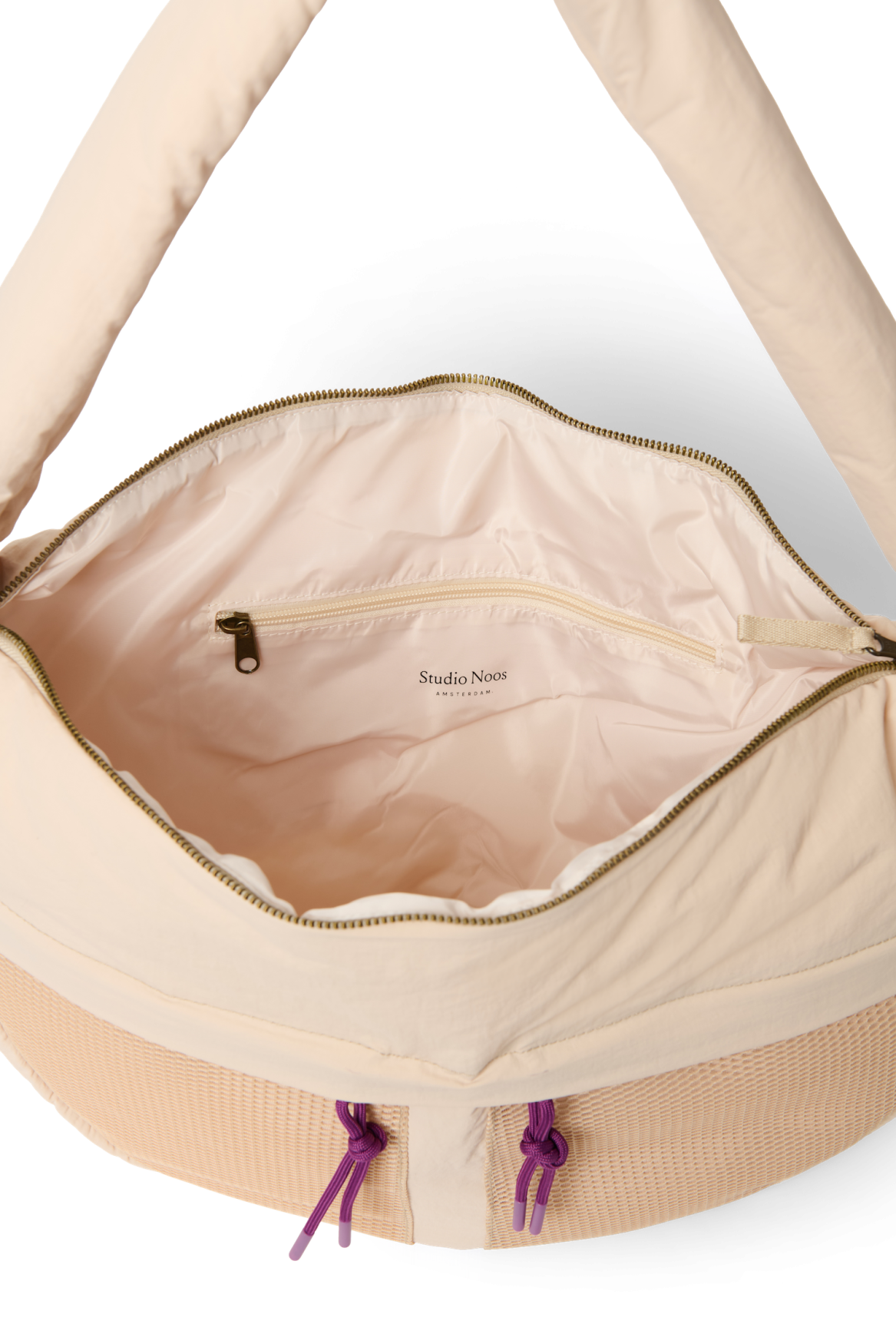Studio Noos Patchwork Crossbody Tasche Oatmeal