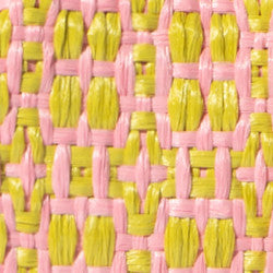 Maria la Rosa Stella Mini Clutch Rosa Rafia