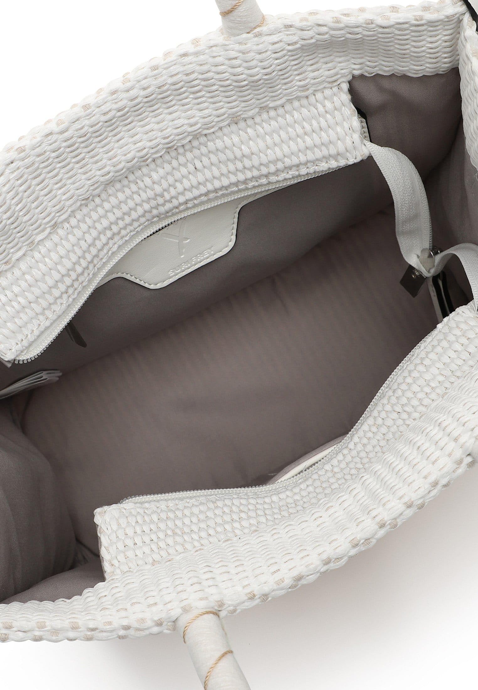 SURI FREY Kirsty Cityshopper M Schultertasche White Bast