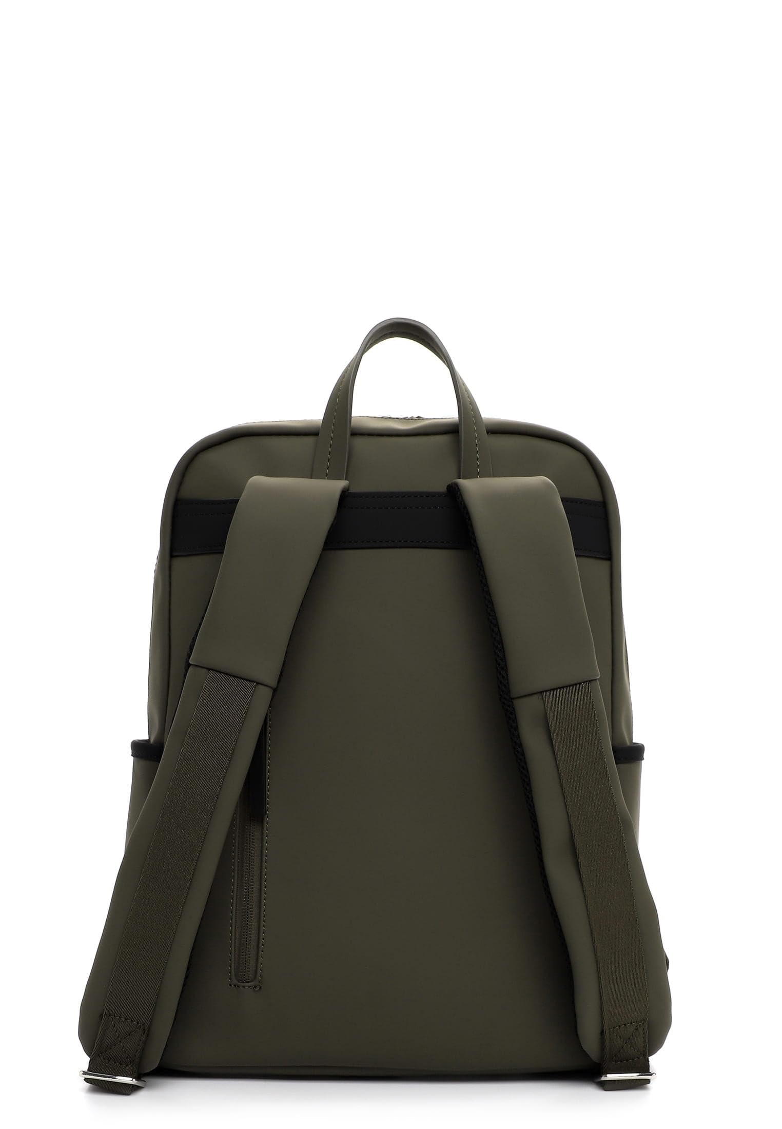 SURI FREY SFY Shiny Cityrucksack Oliv Laptopfach