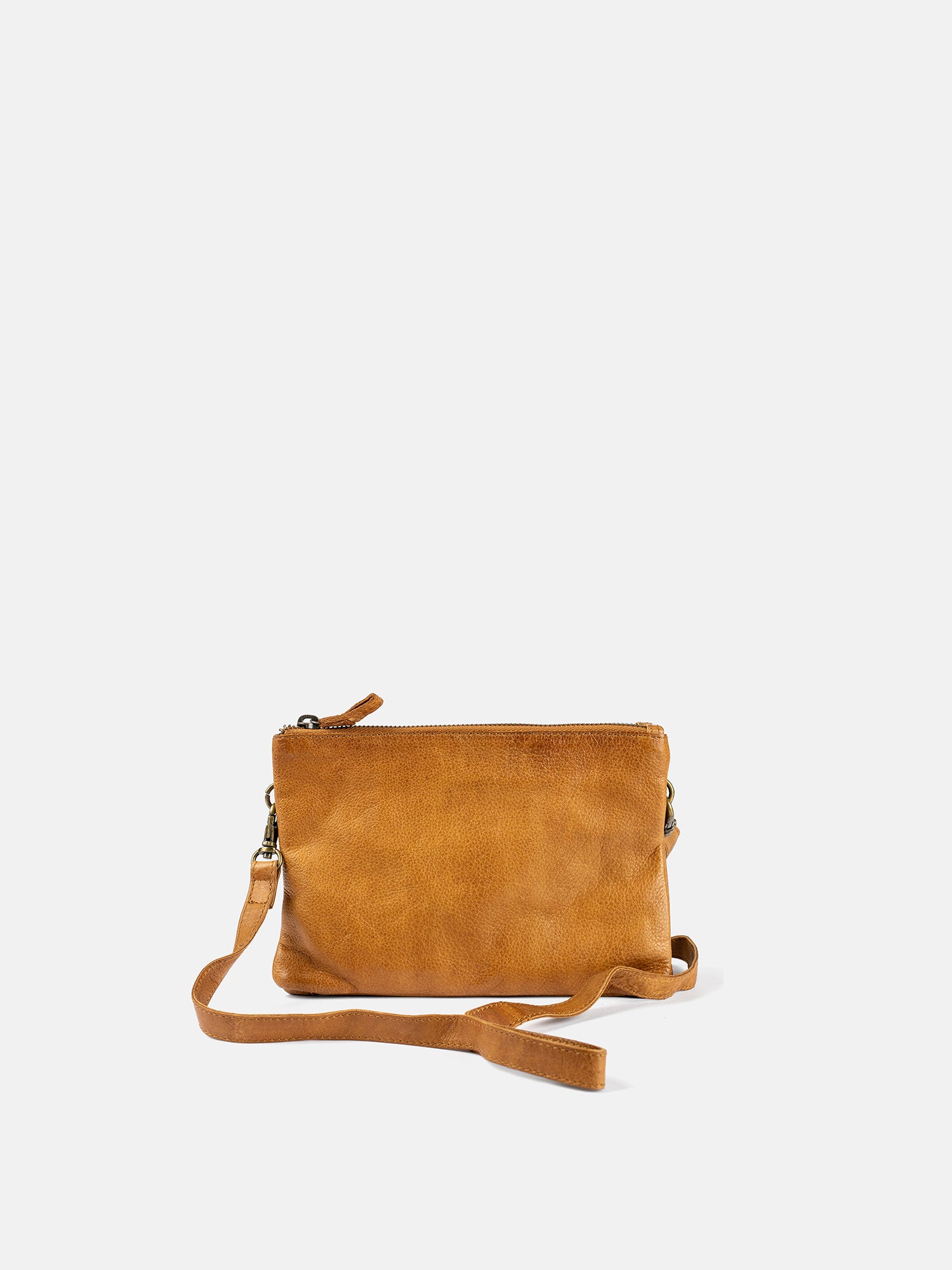 RE:DESIGNED Oslo Umhängetasche Burned Tan Leder