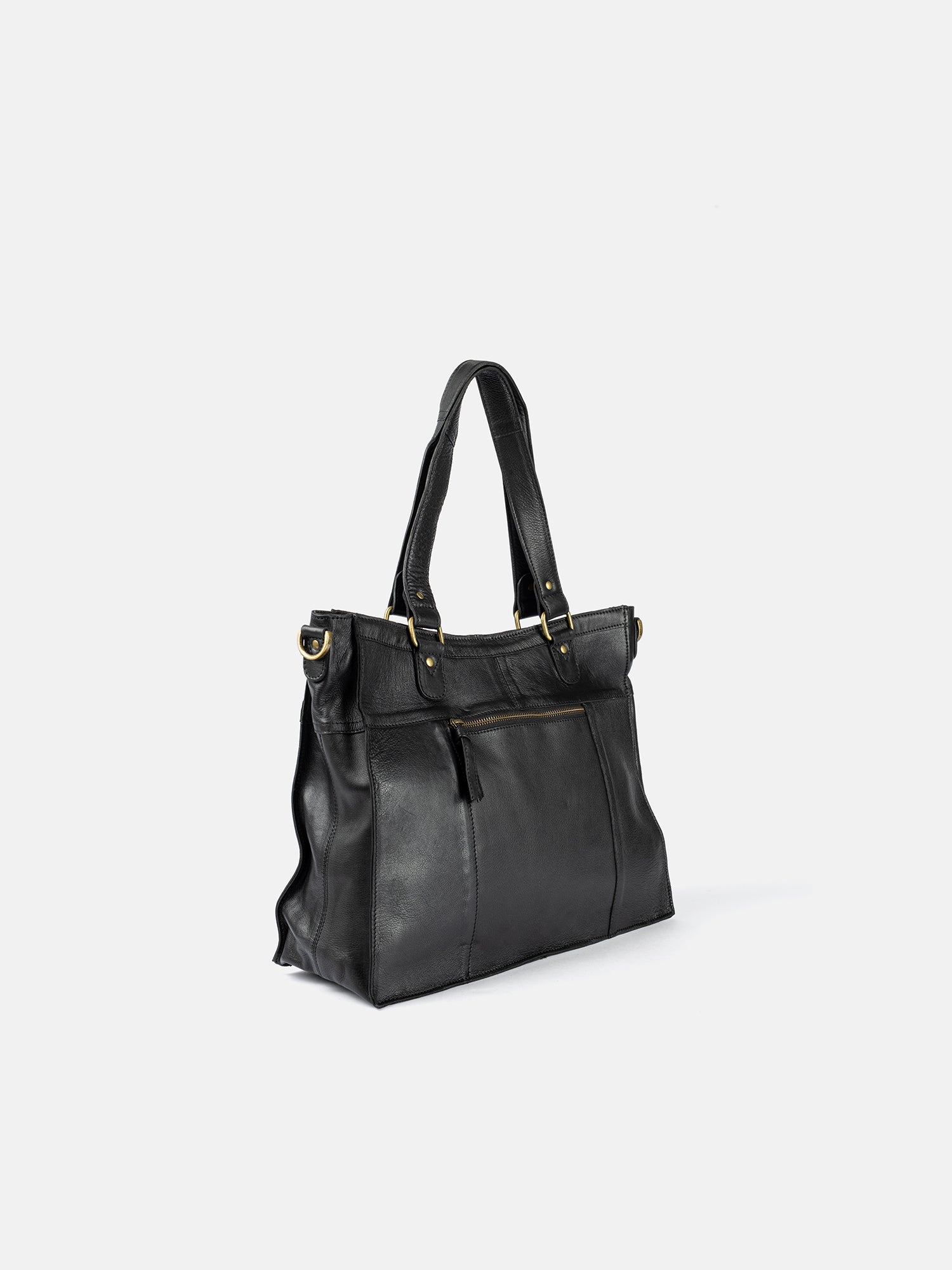 RE:DESIGNED Molly Urban Schultertasche Schwarz Laptop