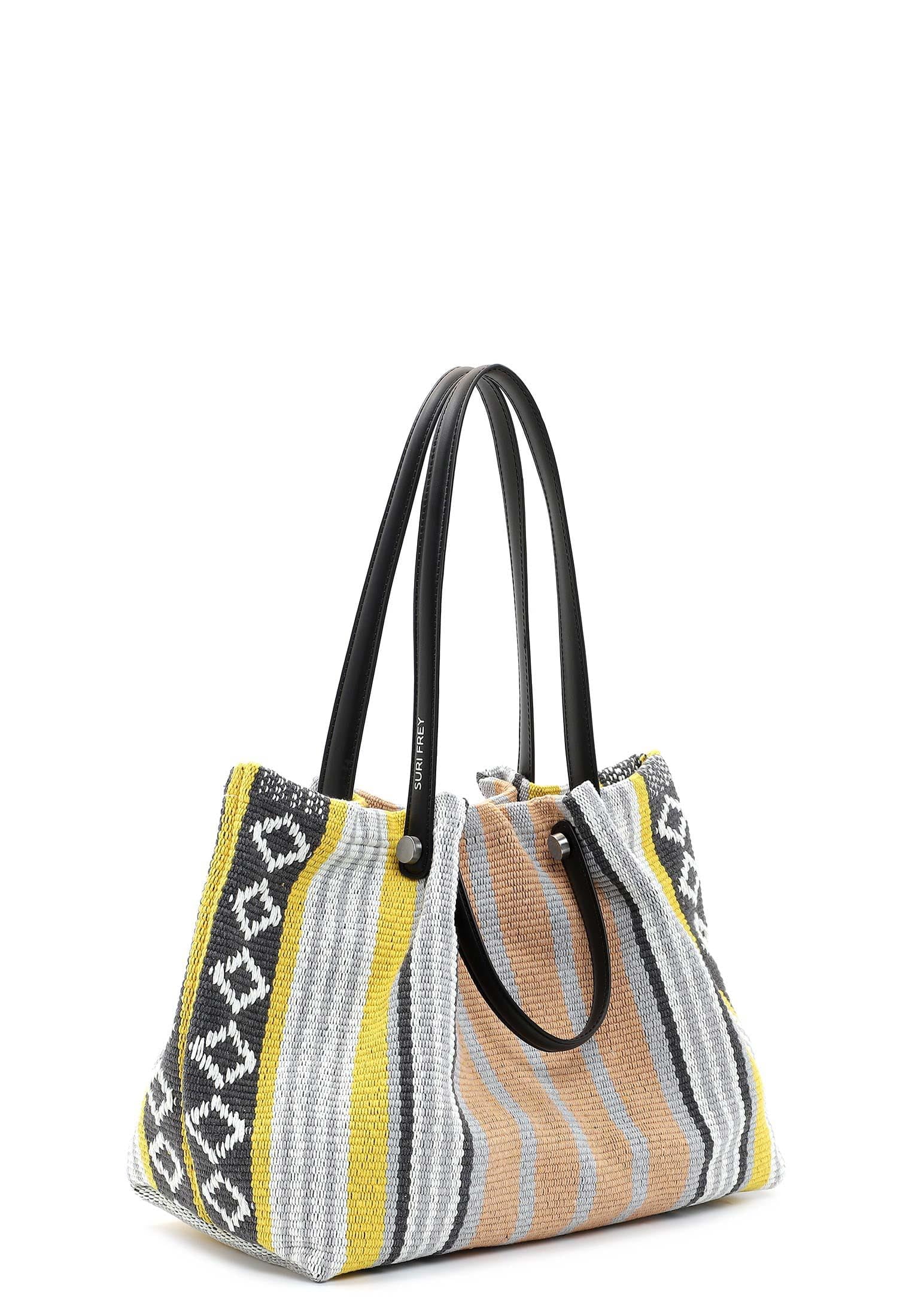 SURI FREY Elly 13790 Shopper Gelb Baumwolle