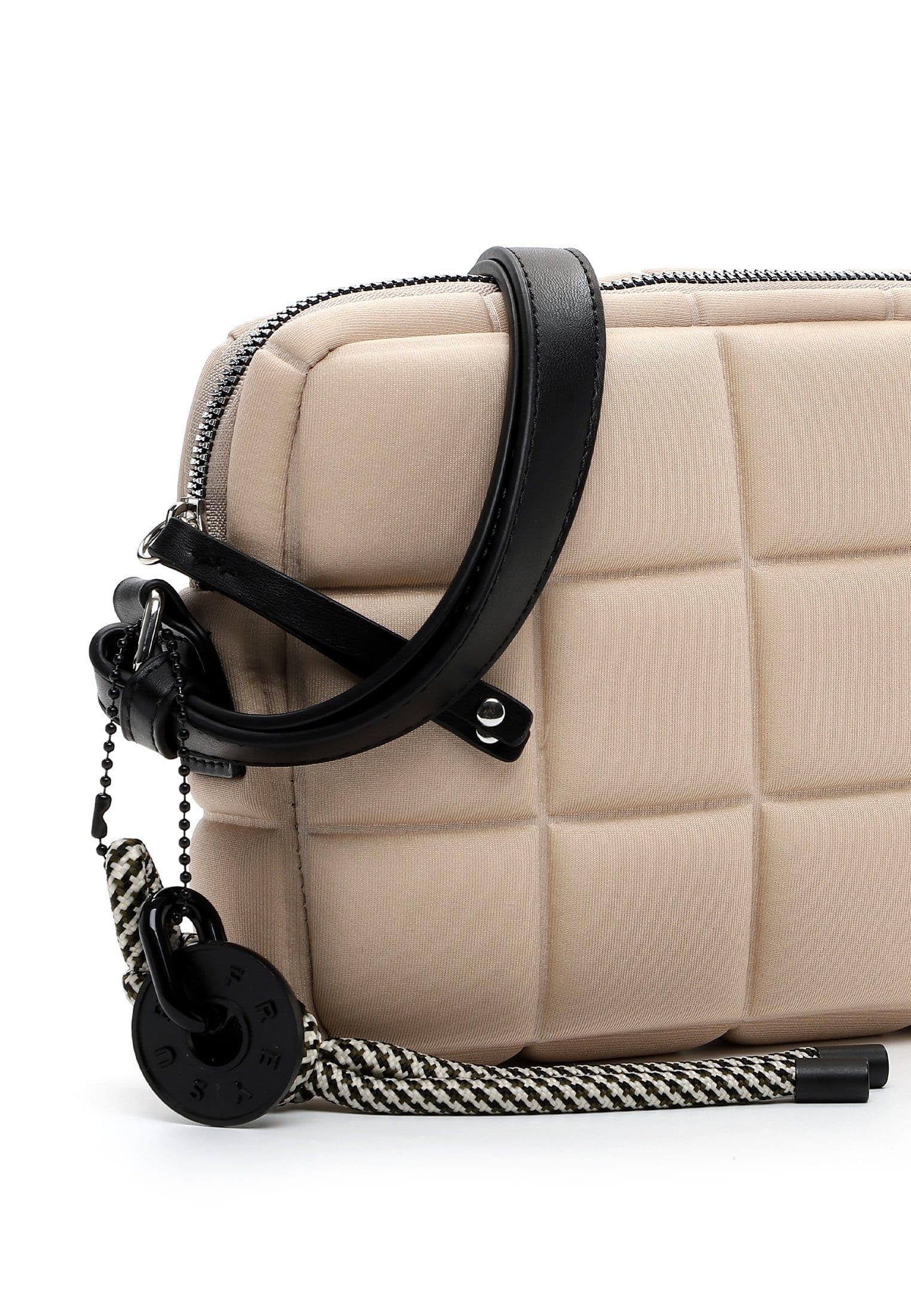 SURI FREY Jancy Crossbody Bag Umhängetasche Beige gesteppt
