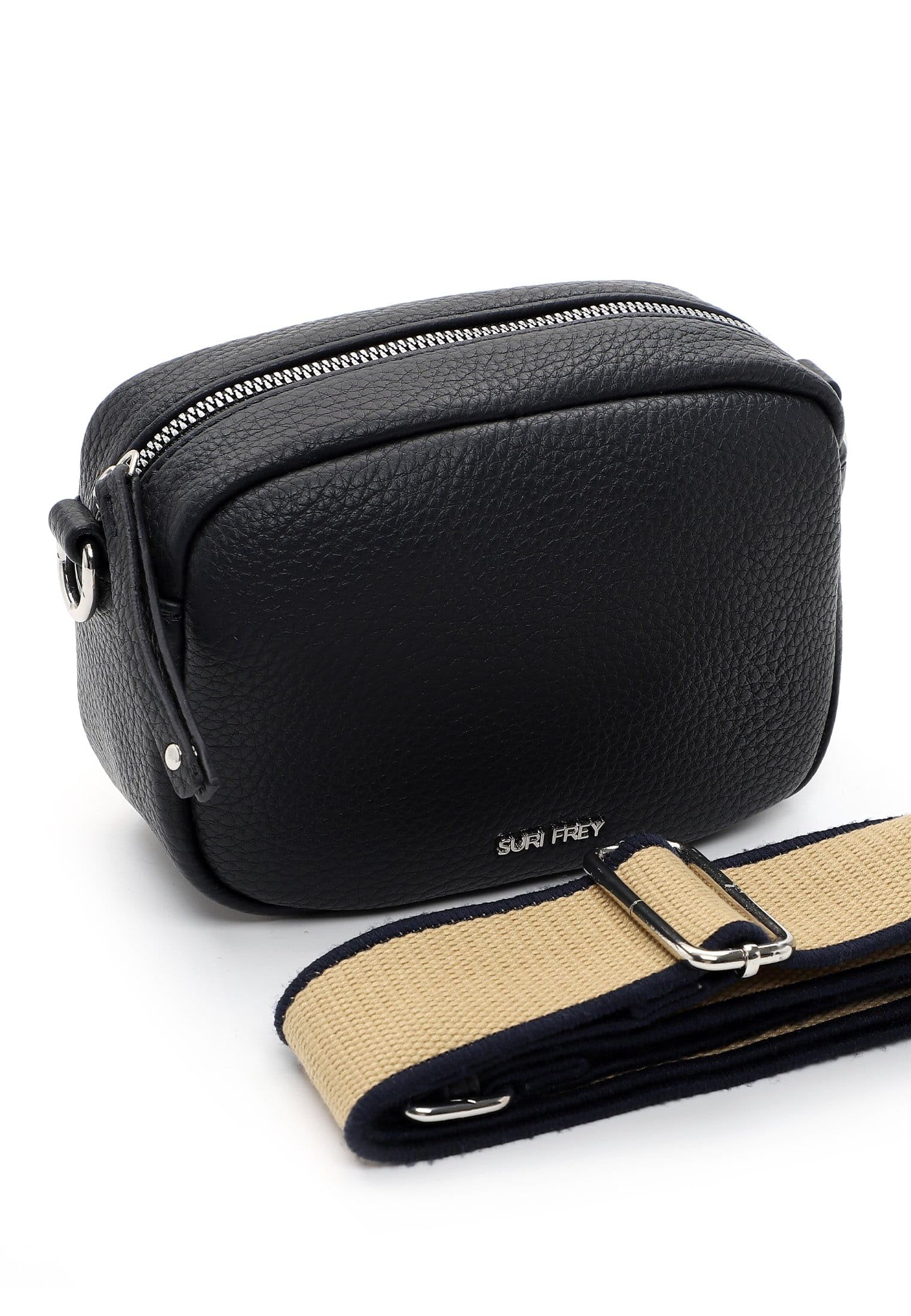 SURI FREY Hanny Crossbody Umhängetasche Blau klein