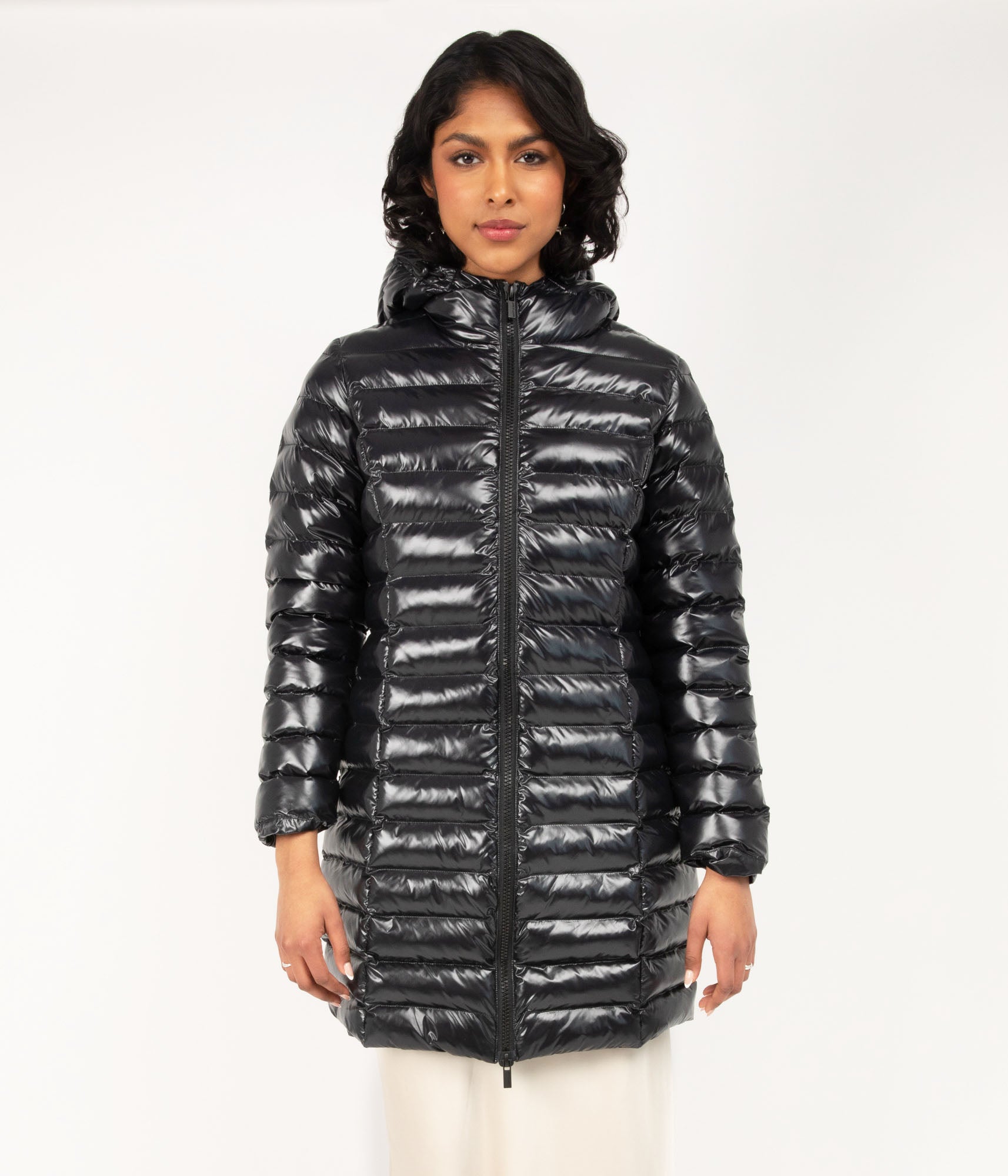 Matt & Nat Lerize Pufferjacke Schwarz wattiert