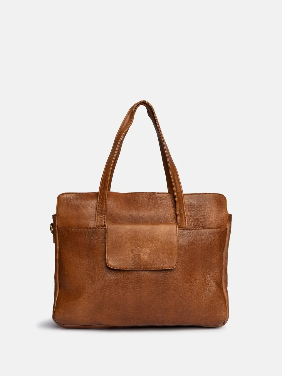 RE:DESIGNED Evia Urban Arbeitstasche Walnut Leder