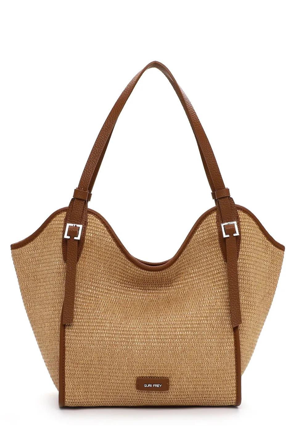 SURI FREY Cady Cityshopper Shopper Sand gewebt