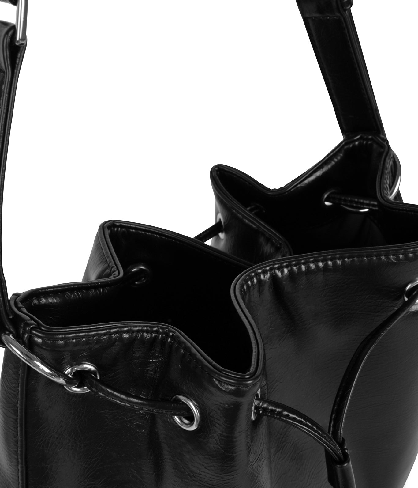 Matt & Nat Jan Theme Beuteltasche Schwarz vegan