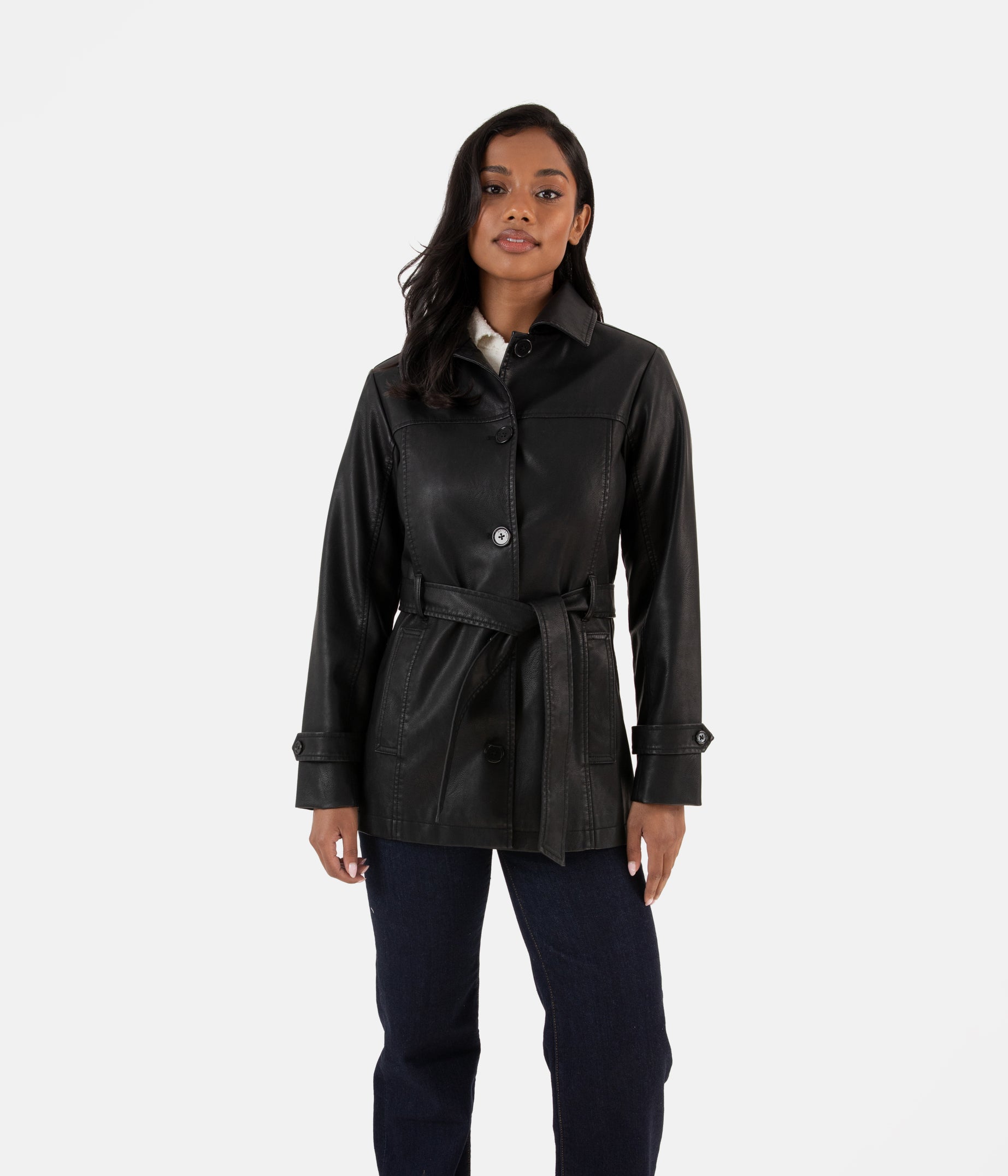 Matt & Nat Bria Jacke schwarz vegan