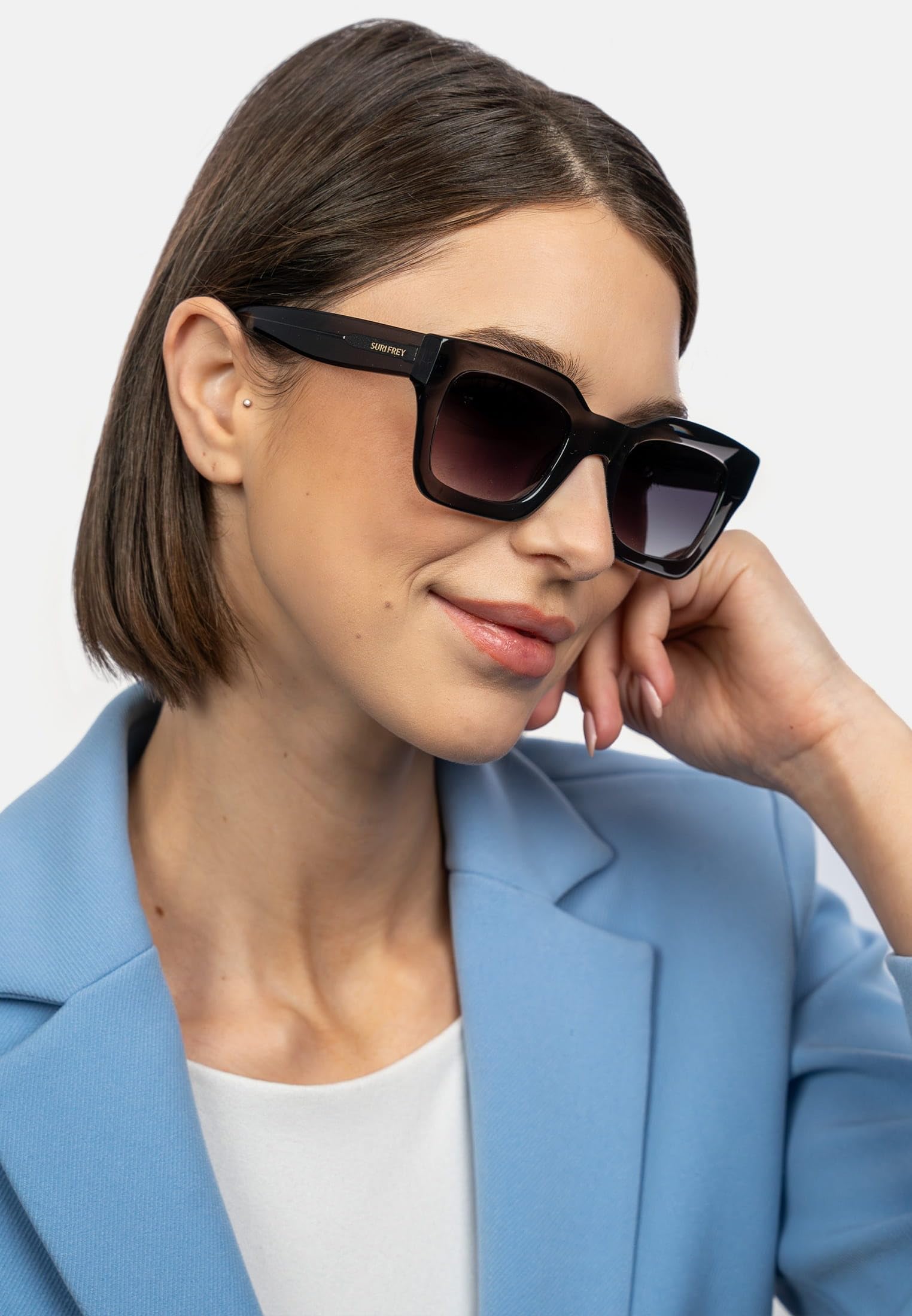 SURI FREY SFY Anny SFW20004 Sonnenbrille Grau Eckig