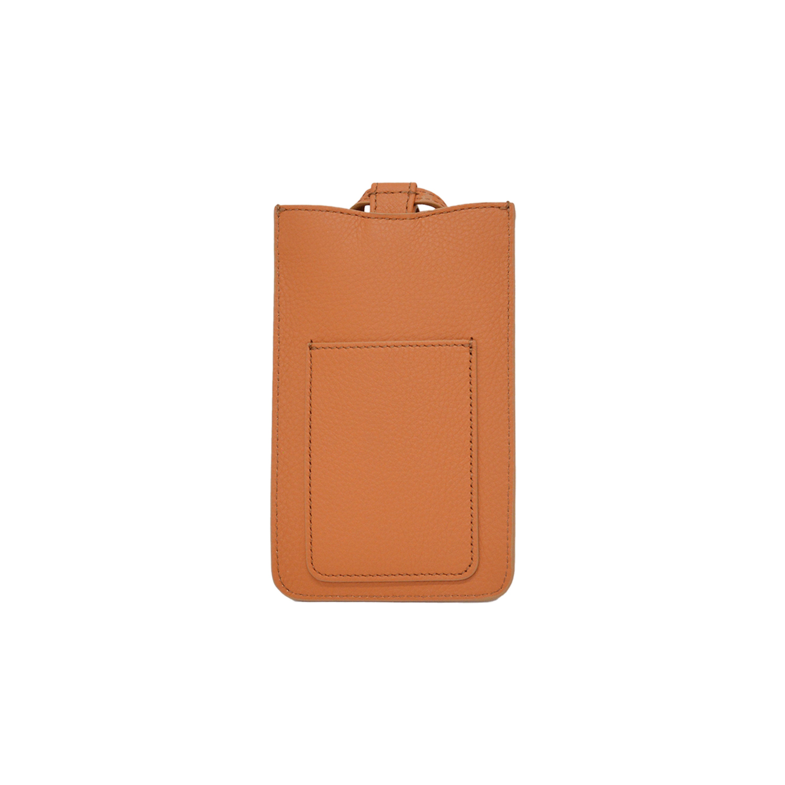Lamarthe Ambre Handyhülle Leder orange
