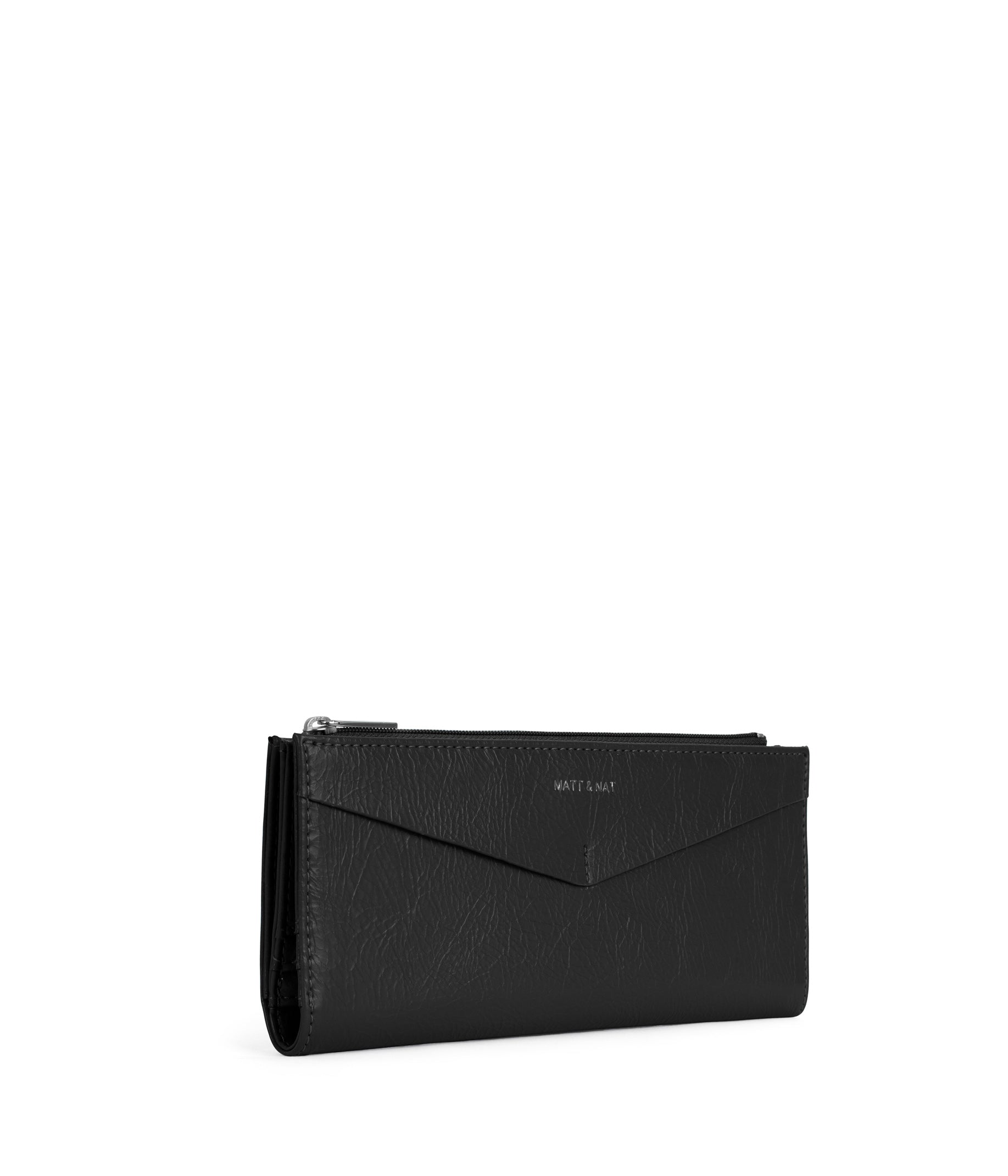 Matt & Nat Theme Rome Bifold Schwarz Kartenfächer