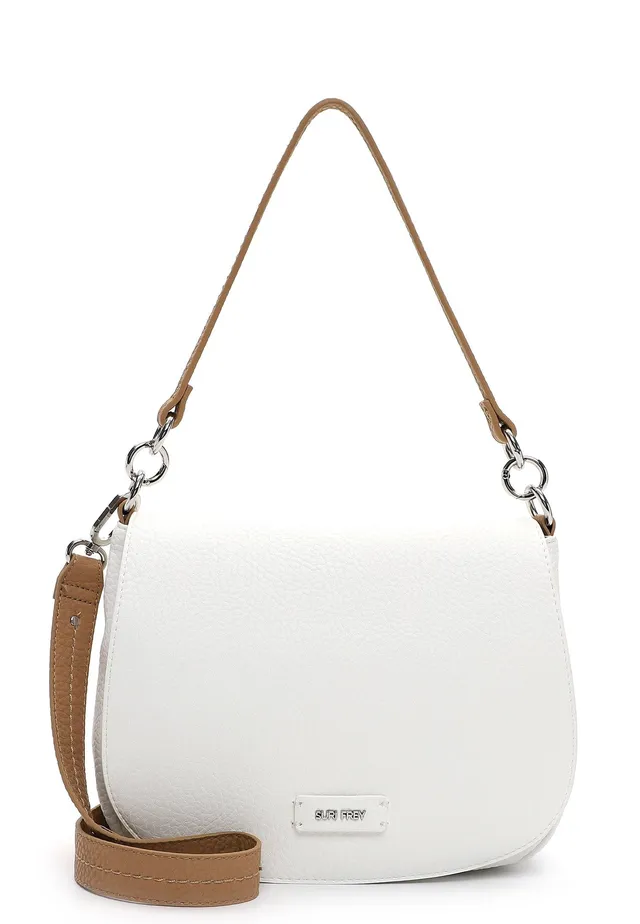 SURI FREY Batty Shoulder Bag Schultertasche White weiß Klappe
