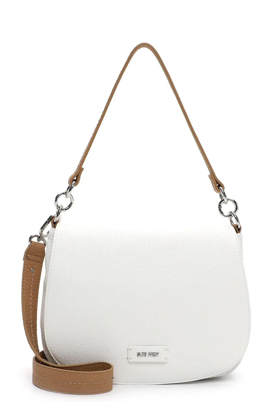 SURI FREY Batty Shoulder Bag Schultertasche White weiß Klappe