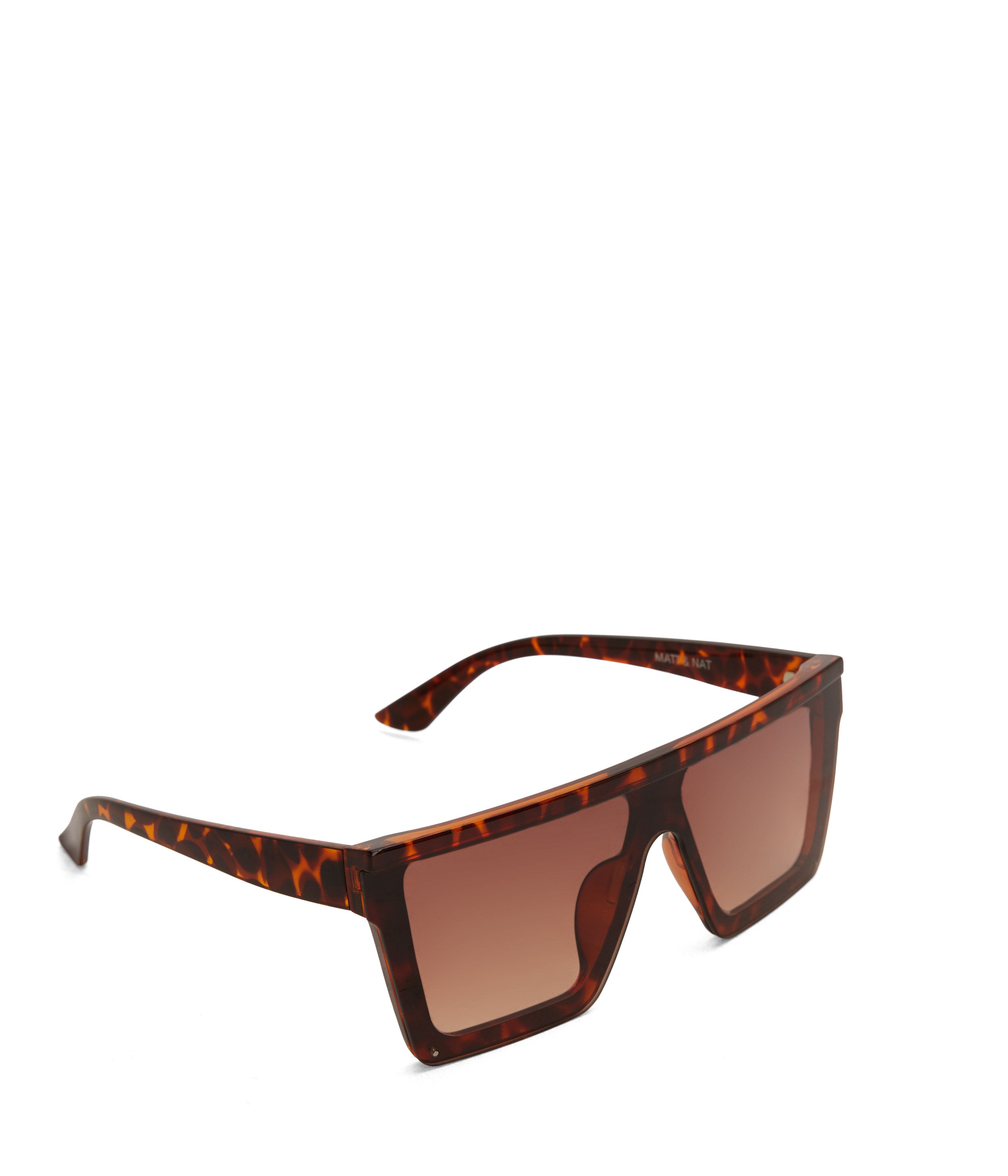 Matt & Nat Lyn Sonnenbrille Braun eckig polarisiert