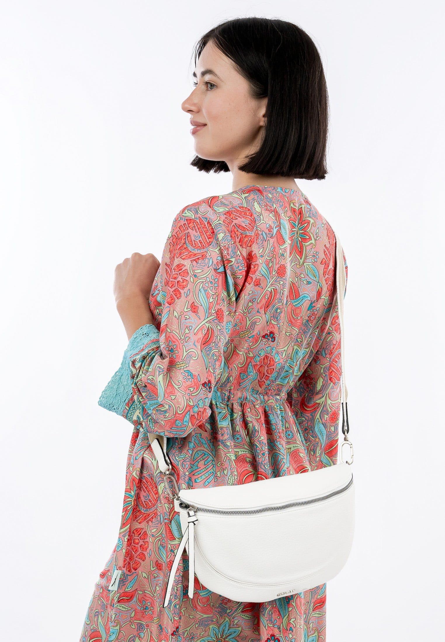 SURI FREY Kimberly Crossover Umhängetasche White