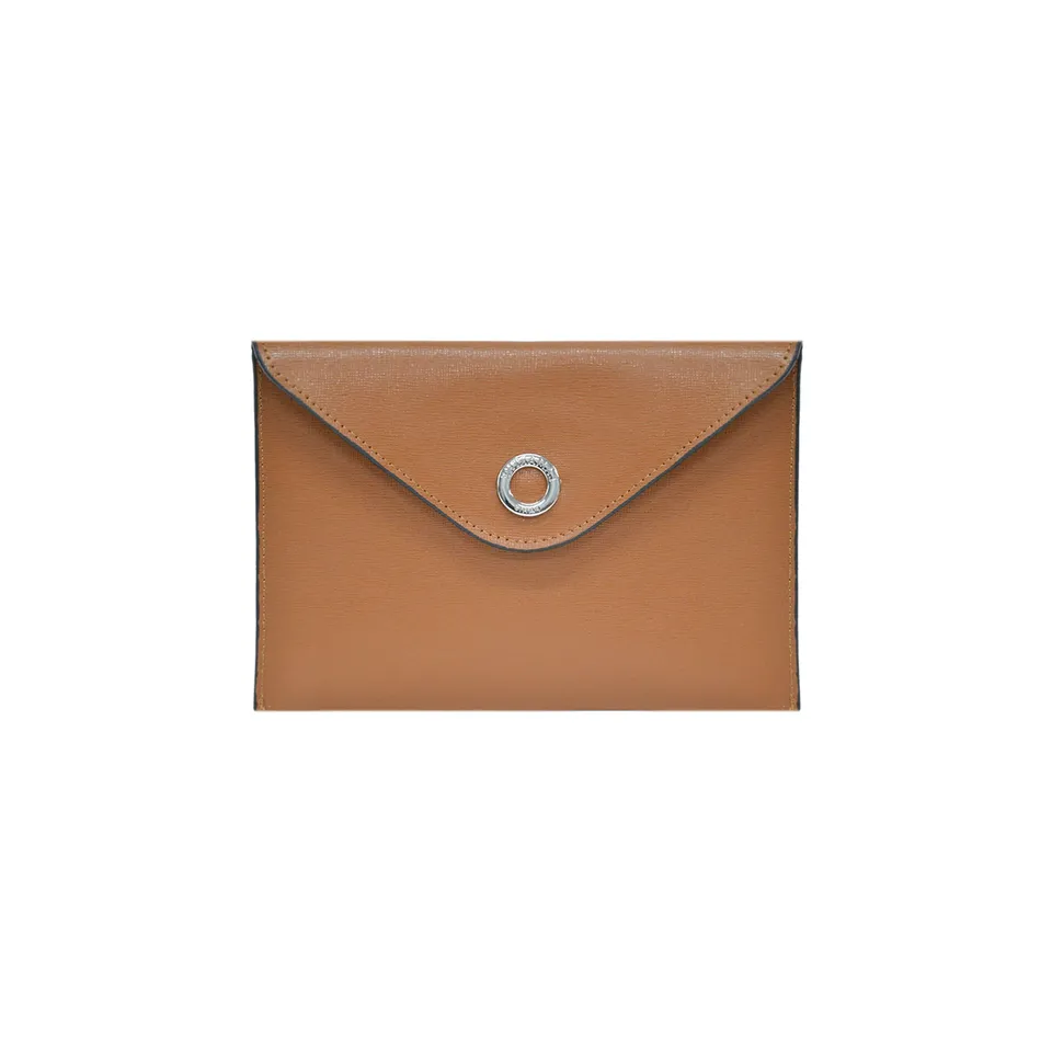 Lamarthe Passion Clutch Cognac Rindsleder Made in France