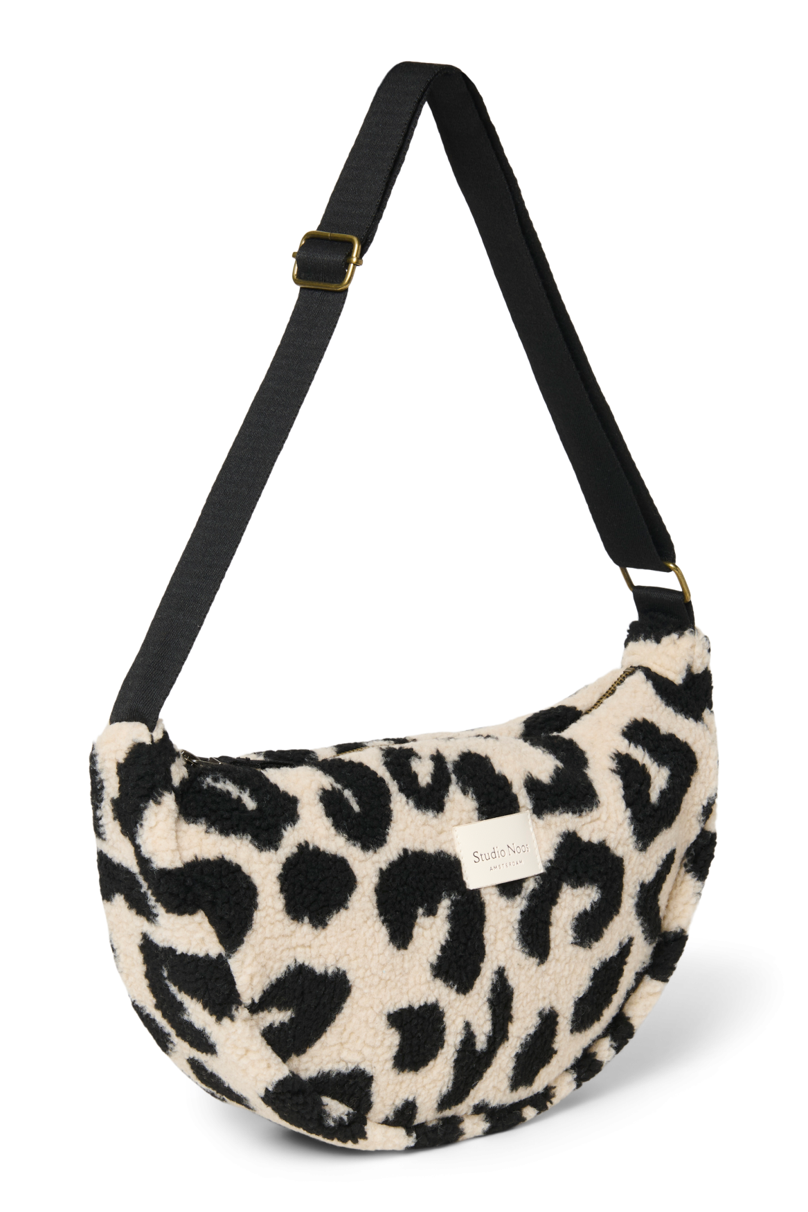 Studio Noos Teddy Fanny Pack Bauchtasche Holy Cow Plüsch