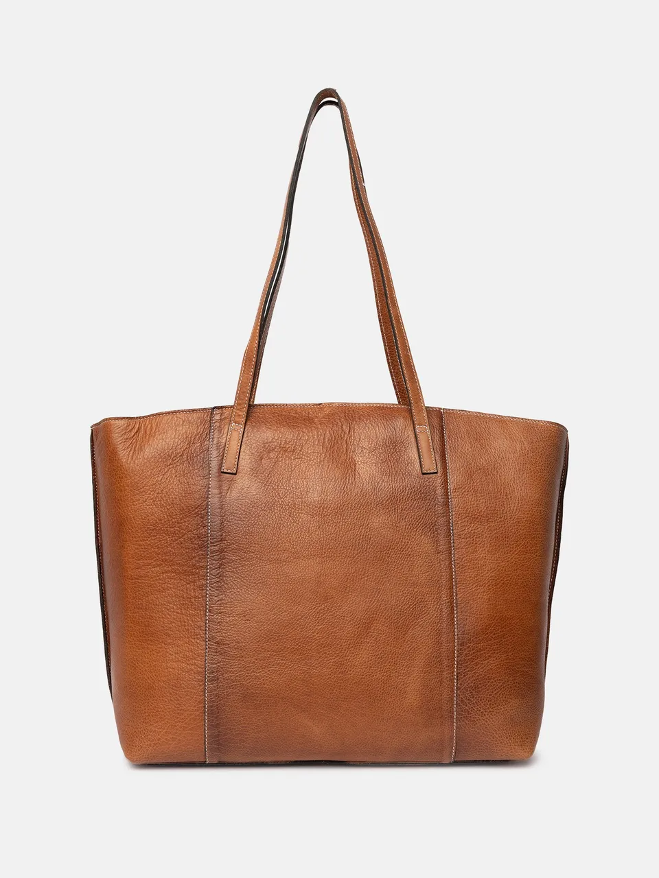 RE:DESIGNED Malou Big Shopper Walnut Vollleder