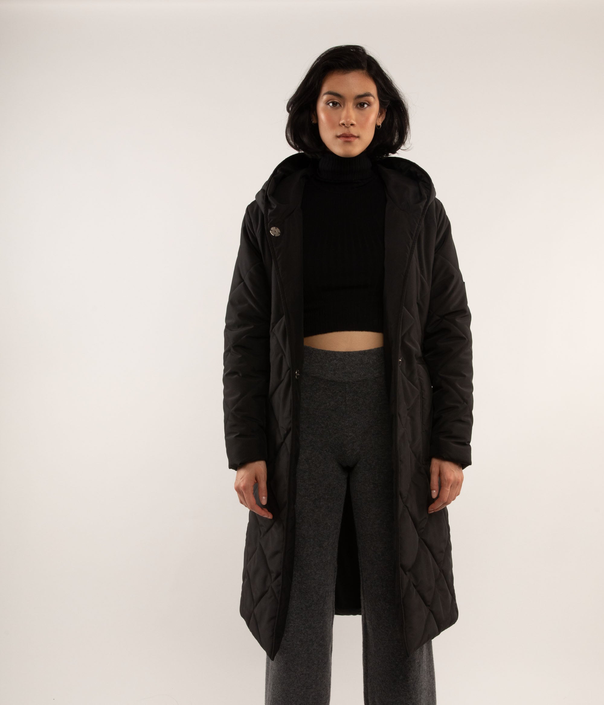 Matt & Nat Dallas Steppjacke Schwarz recycelt