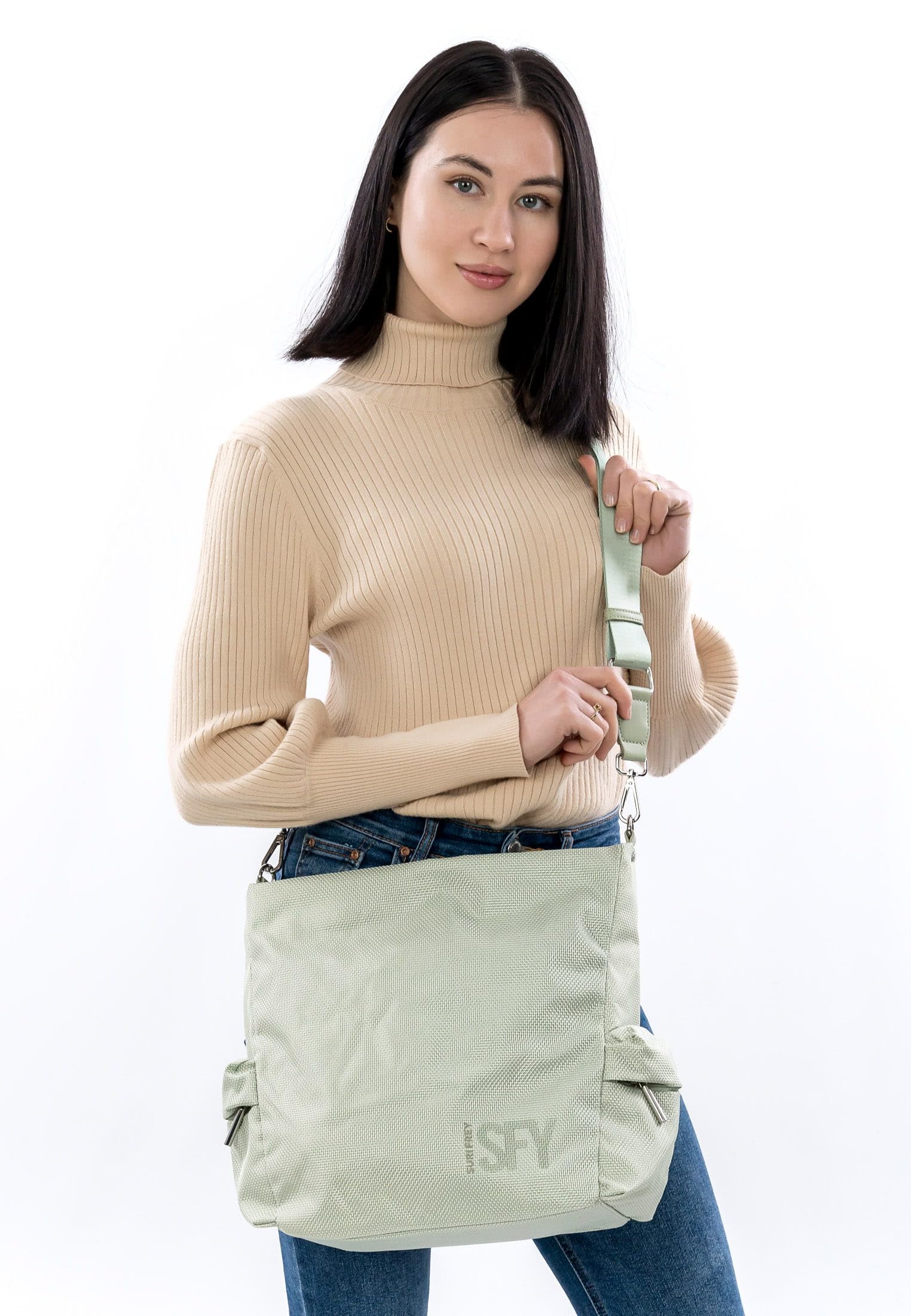 SURI FREY Marry Crossover Umhängetasche Pistacchio