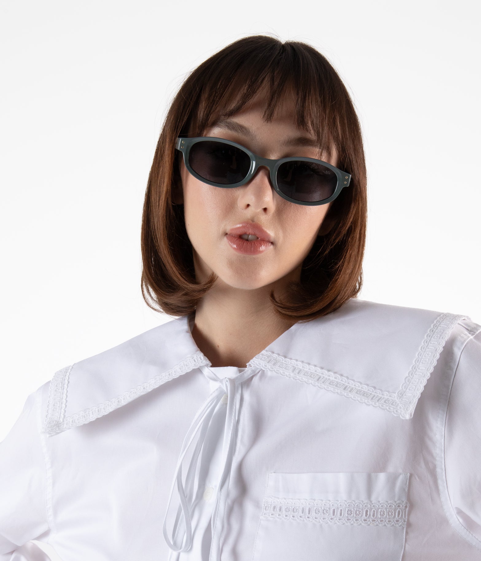 Matt & Nat Ake ovale Sonnenbrille recycelt polarisiert