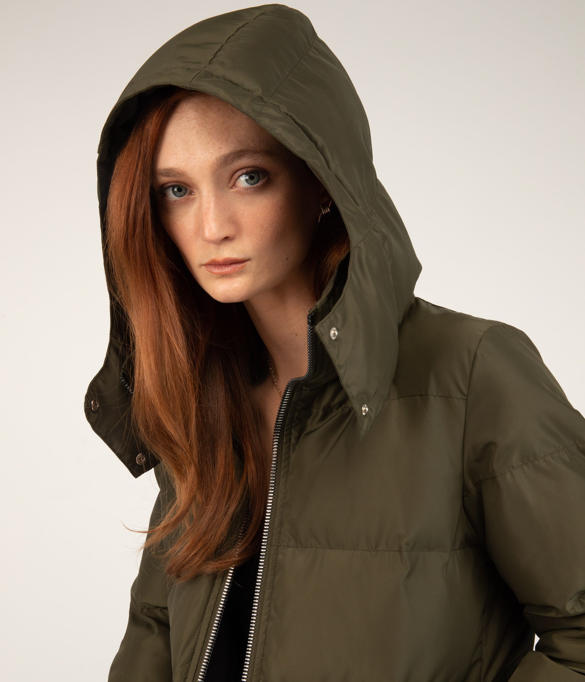 Matt & Nat Giada Pufferjacke Schwarz lang