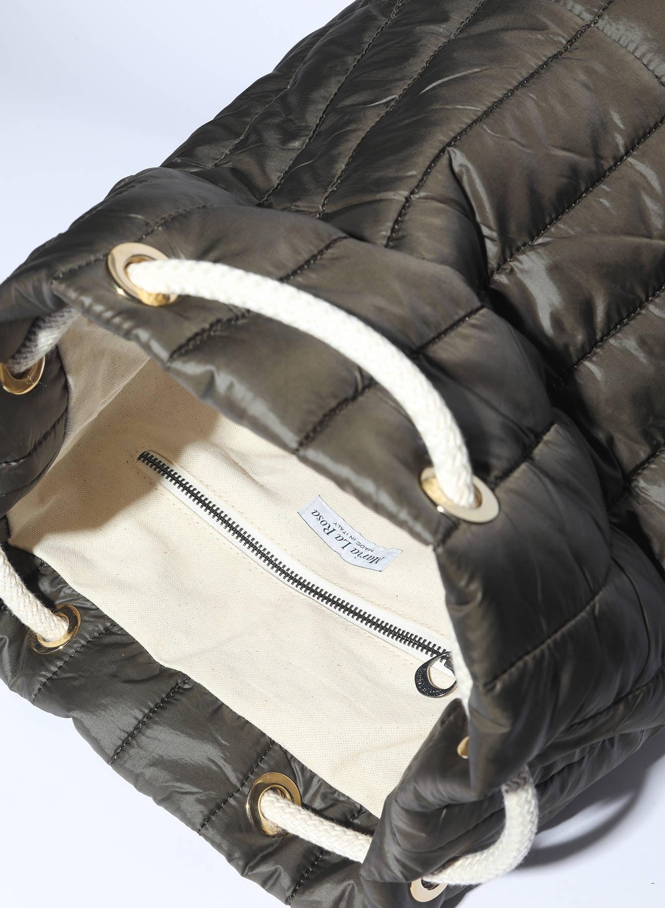 Maria la Rosa North Puff Rucksack Brown Stepp-Oversize