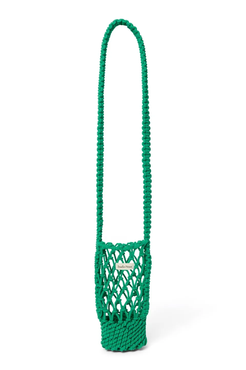 Studio Noos Macrame Flaschentasche Grün Sommer