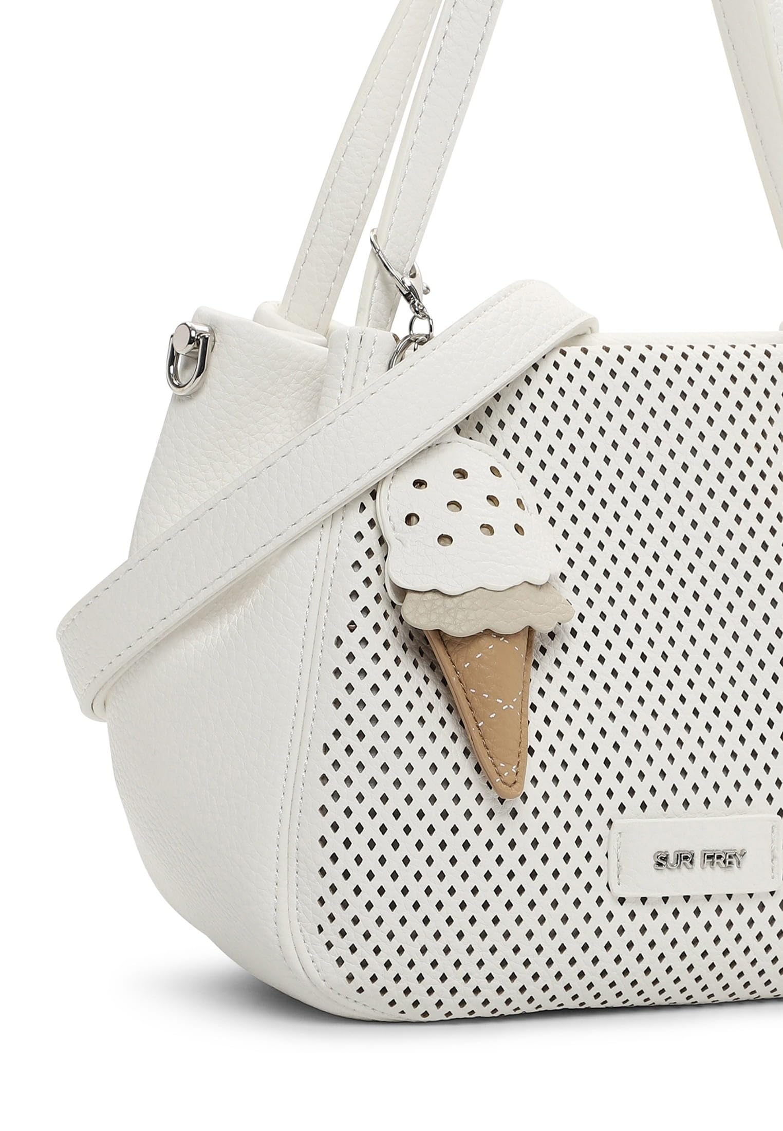 SURI FREY Cilly 14694 Shopper Lasercut Uni Riemen