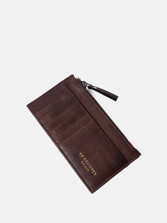 RE:DESIGNED Sonja 6693 Geldbörse Woodsmoke Leder