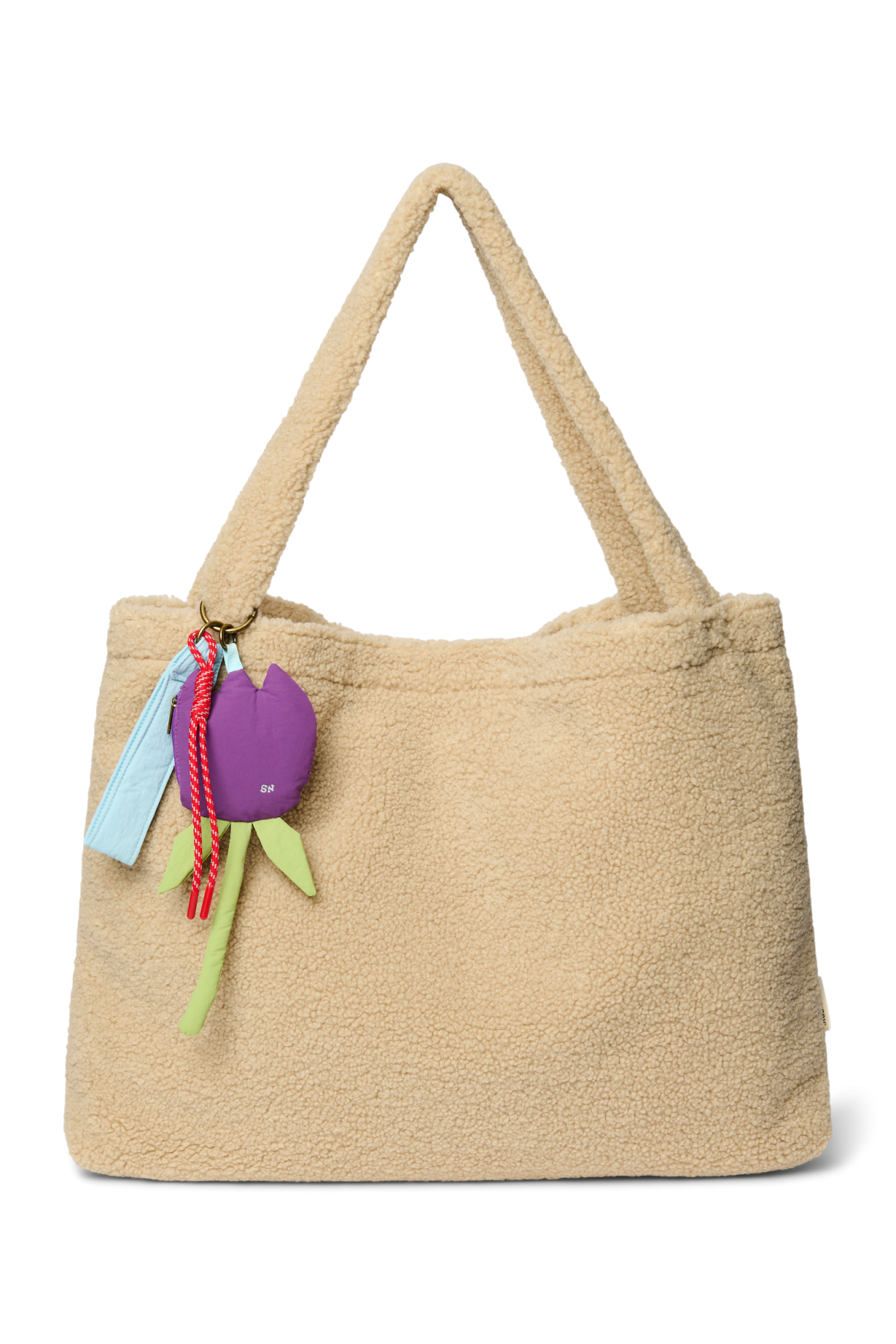 Studio Noos Bag Charm Taschenanhänger Tulpe Lila
