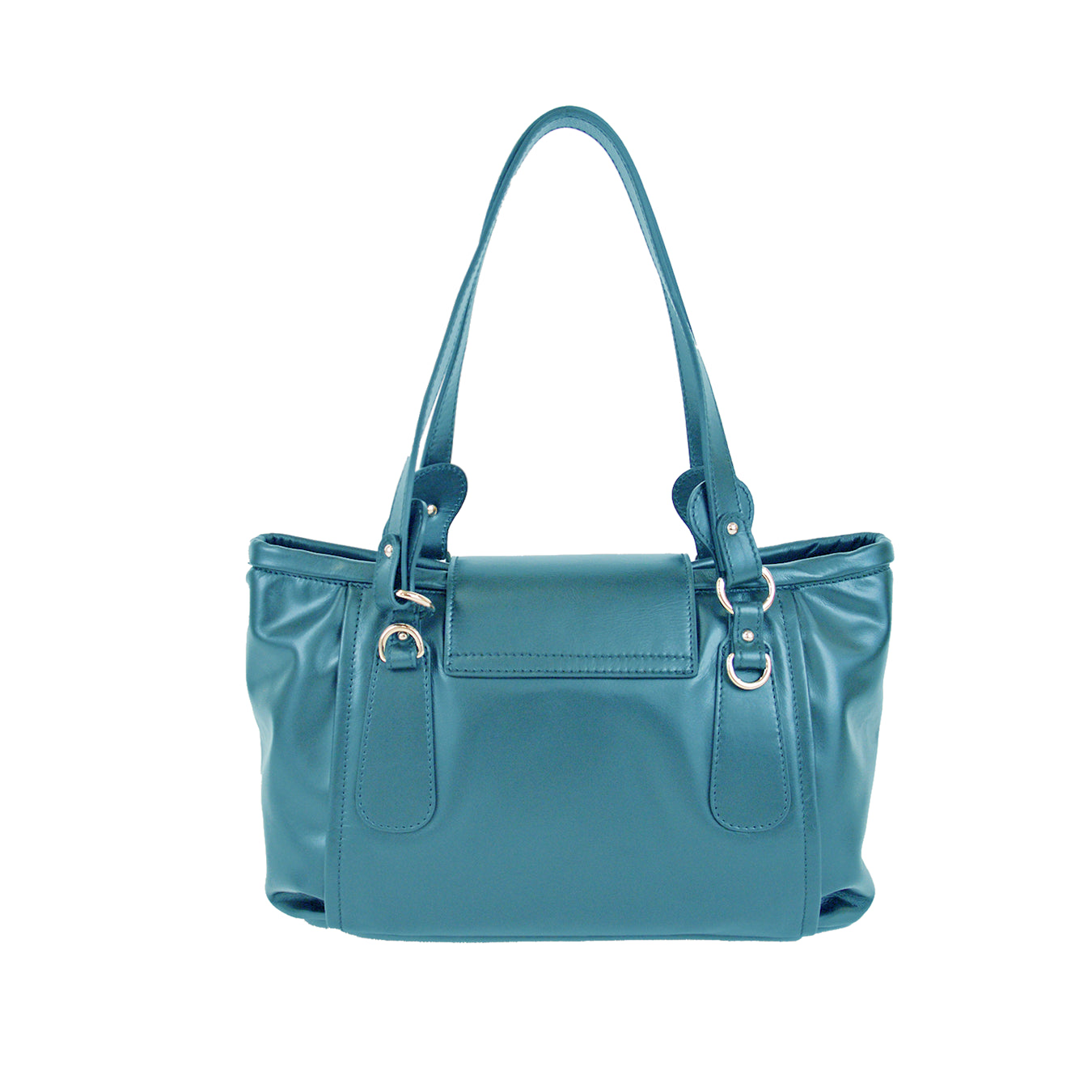 Lamarthe Cult Schultertasche Blau Rindsleder
