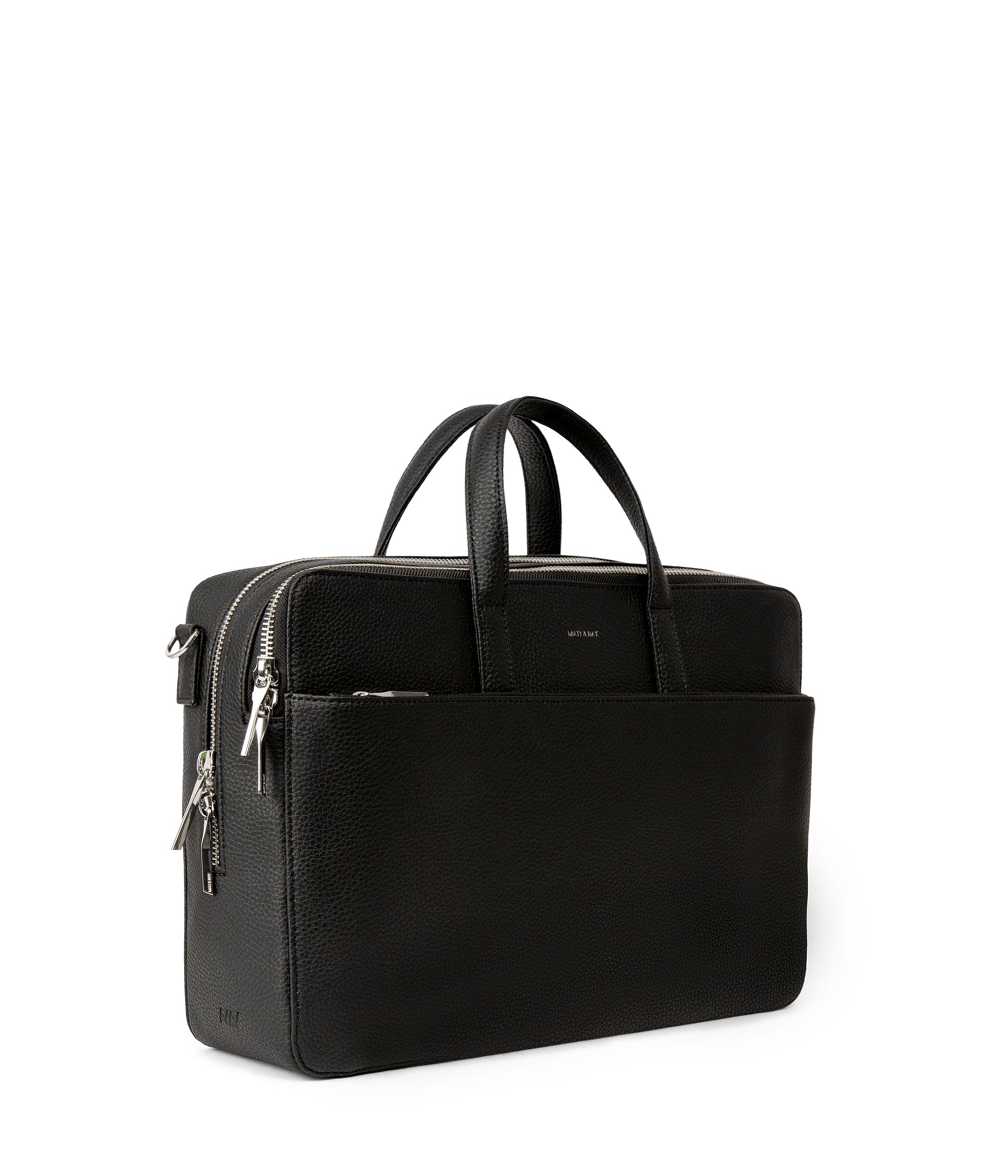 Matt & Nat TOM Aktentasche schwarz Grain 15 Zoll