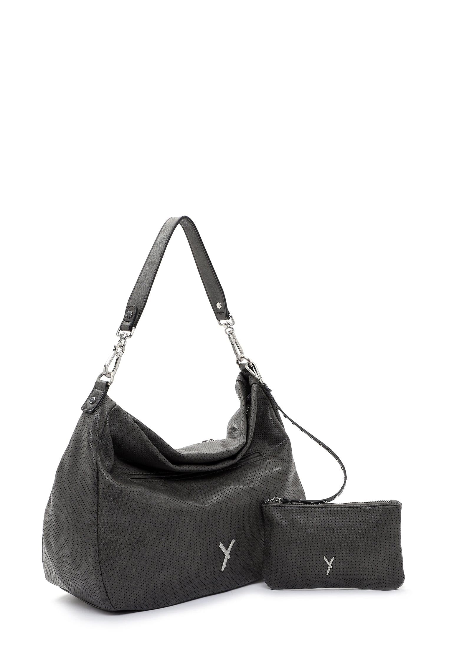 SURI FREY Laley Hobo Bag Darkgrey Umhängetasche Set