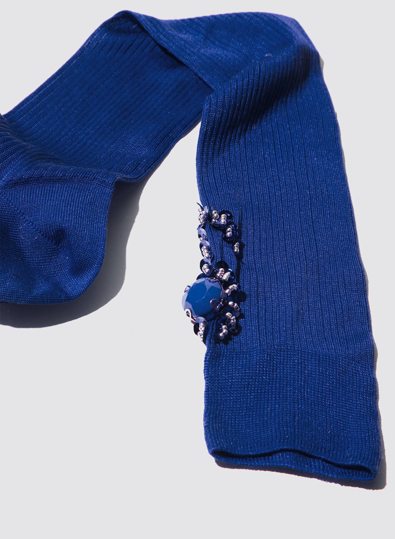 Maria la Rosa Yasmine Socken Bluette Seide
