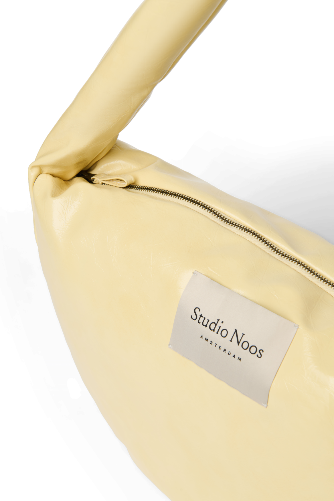 Studio Noos Vegan Leather Umhängetasche buttergelb
