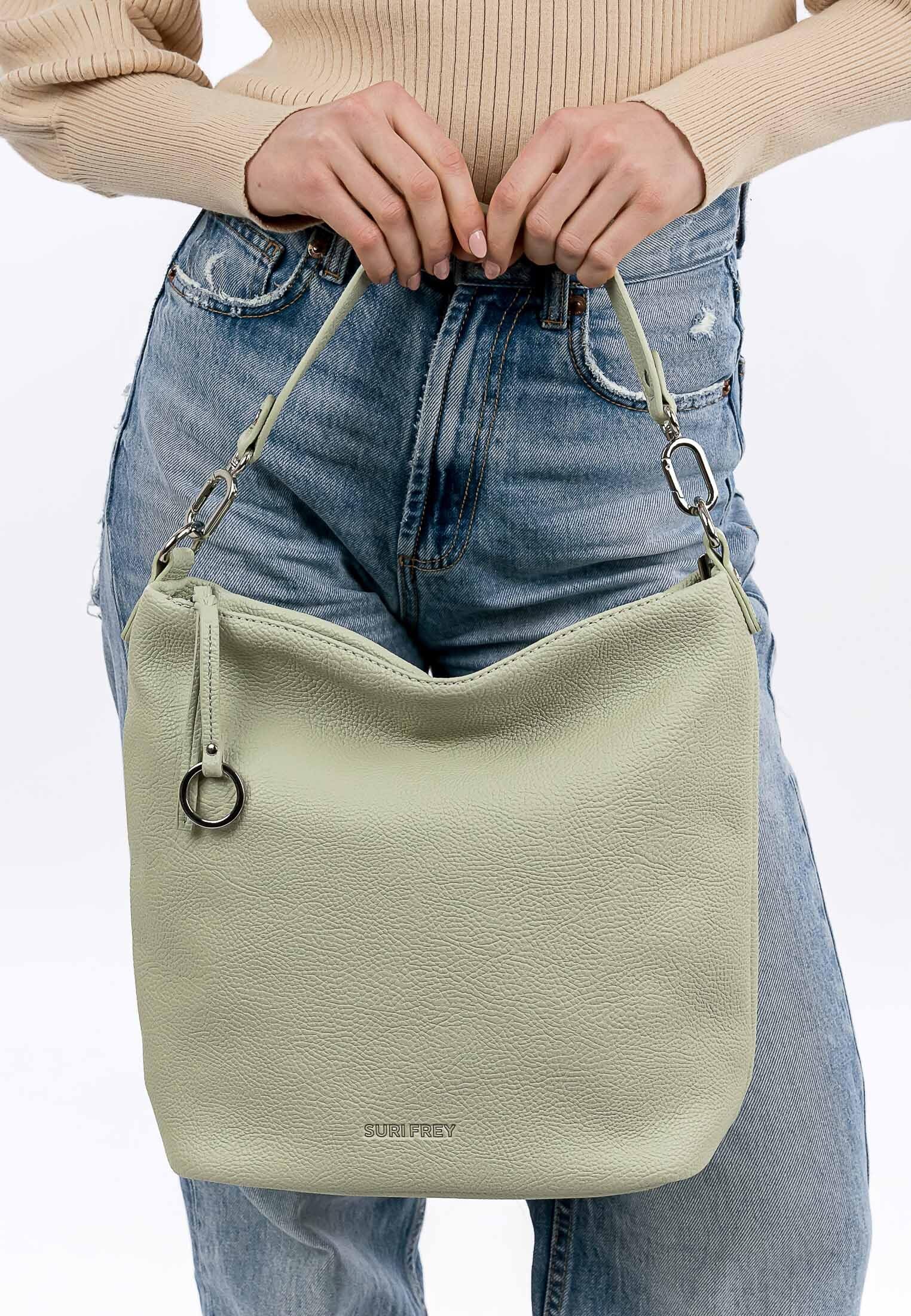 SURI FREY Debby Schultertasche Pistachio gross