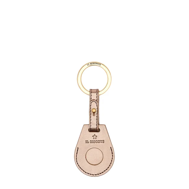Il Bisonte Nina Schlüsselanhänger Bronze AirTag Leder
