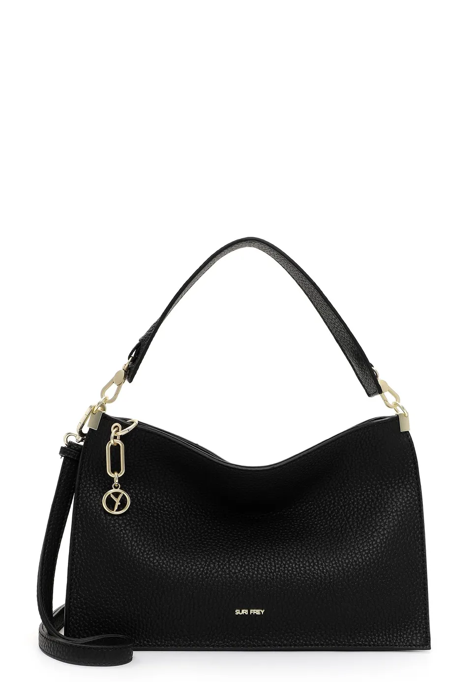 SURI FREY Gwenny Schultertasche schwarz 34 cm