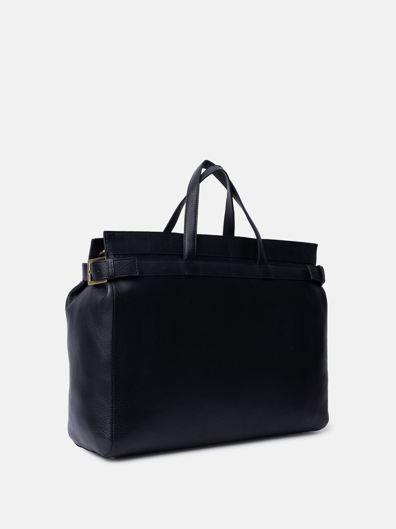 RE:DESIGNED Siri Big Handtasche Schwarz Vollleder