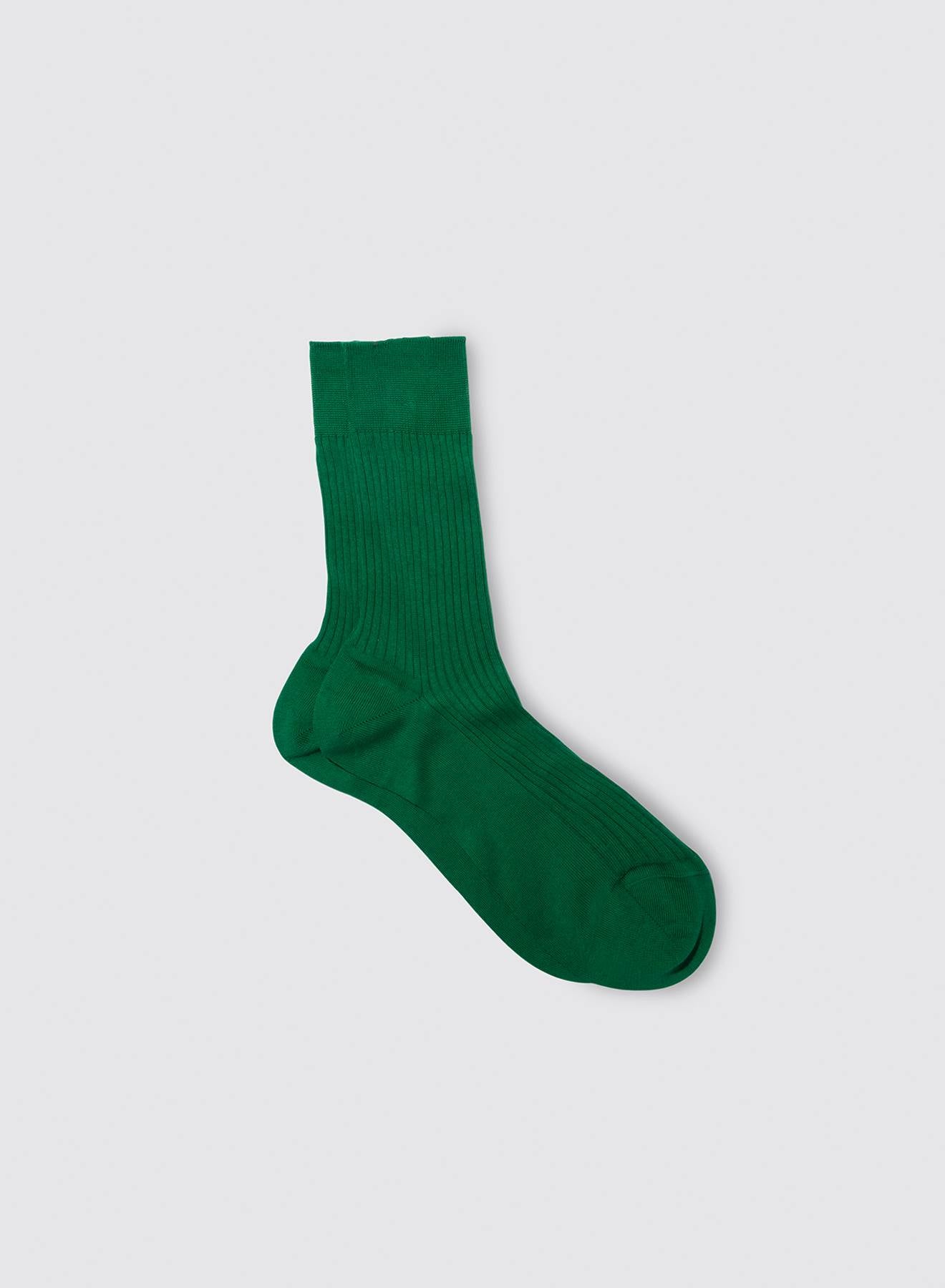 Maria la Rosa Bio Socken Licorice Bio-Baumwolle gerippt