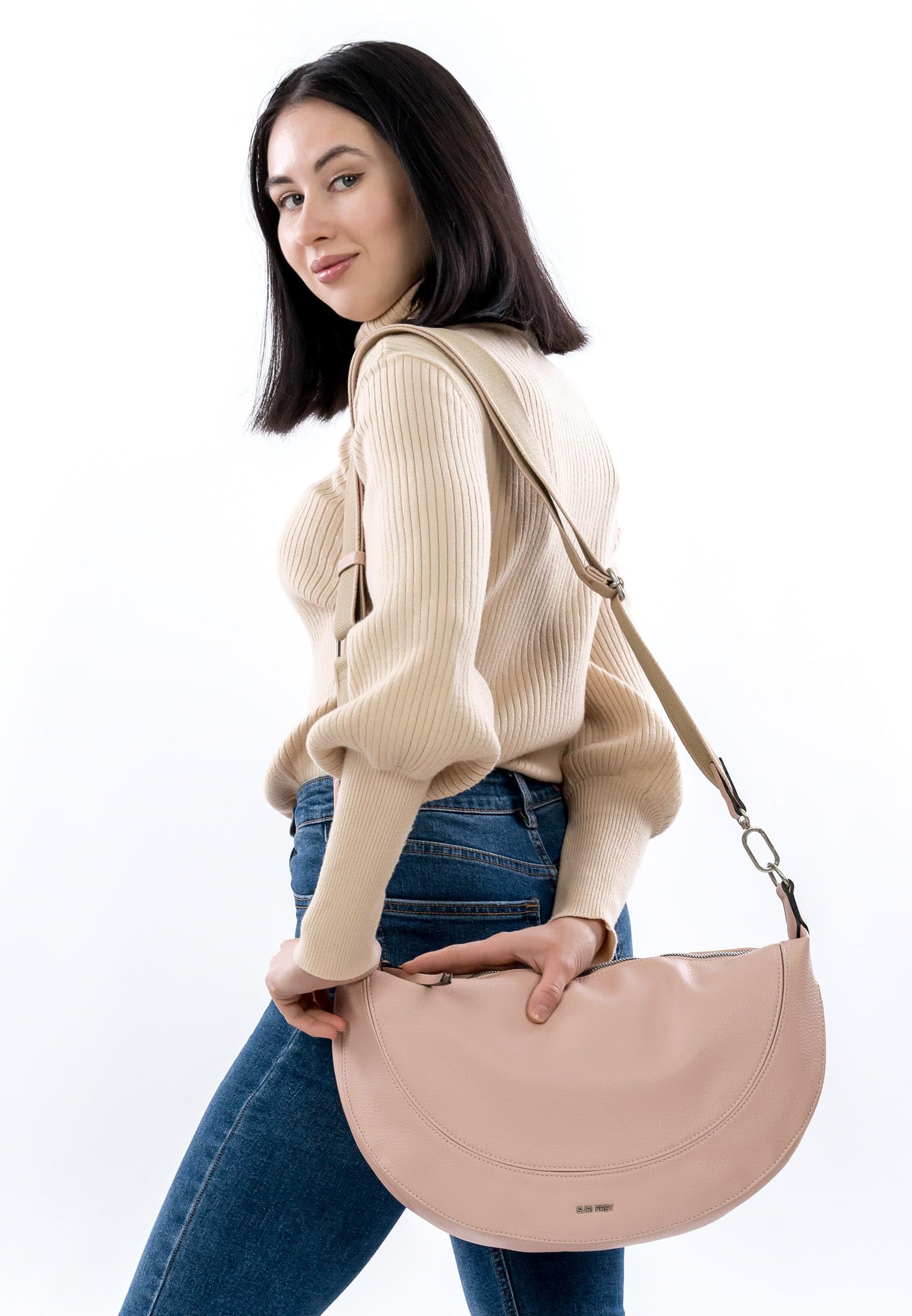 SURI FREY Kimberly Crossbody Bag Umhängetasche Pink Salt rosa