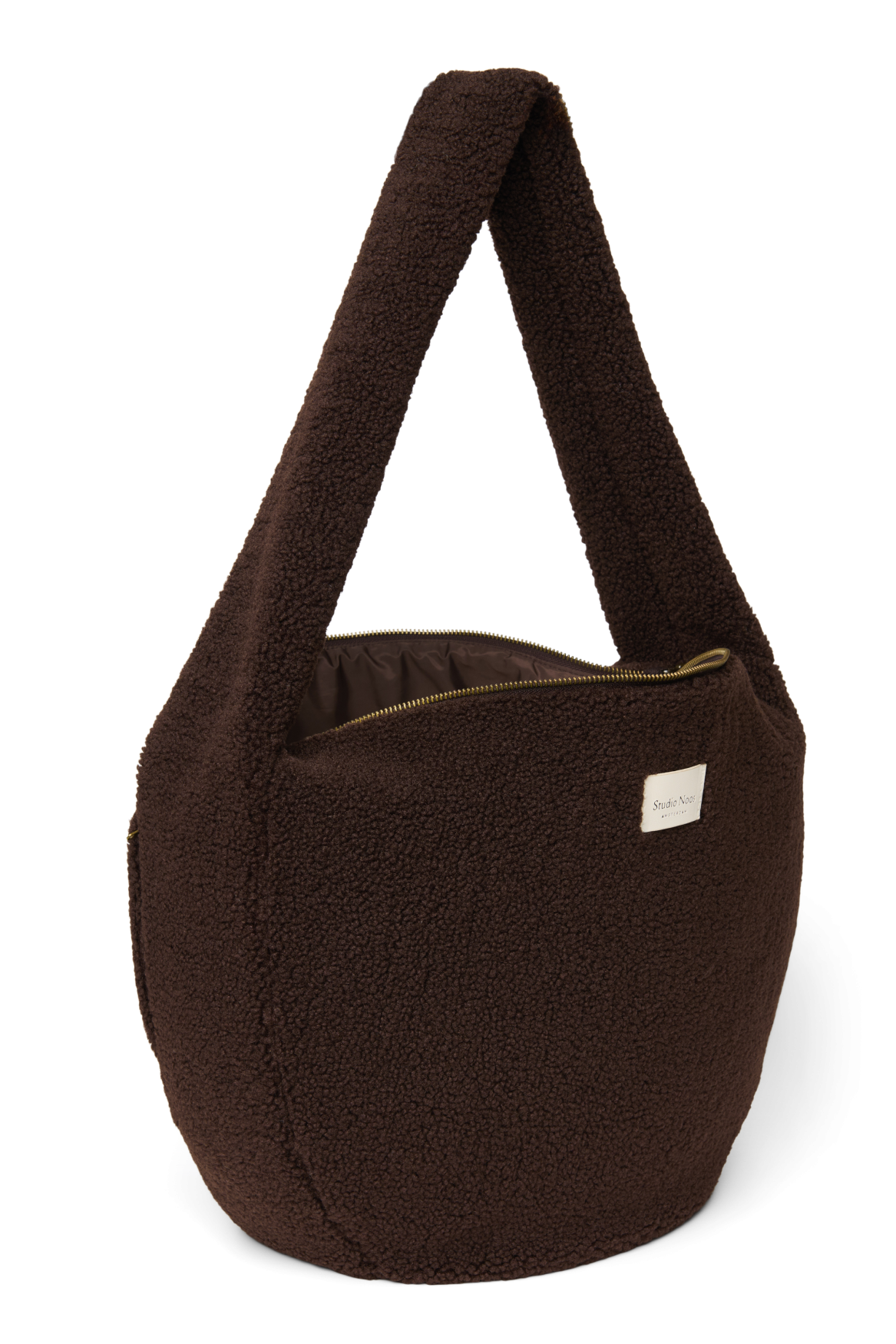 Studio Noos Teddy Cross Body Bag Umhängetasche Chocolate Teddy