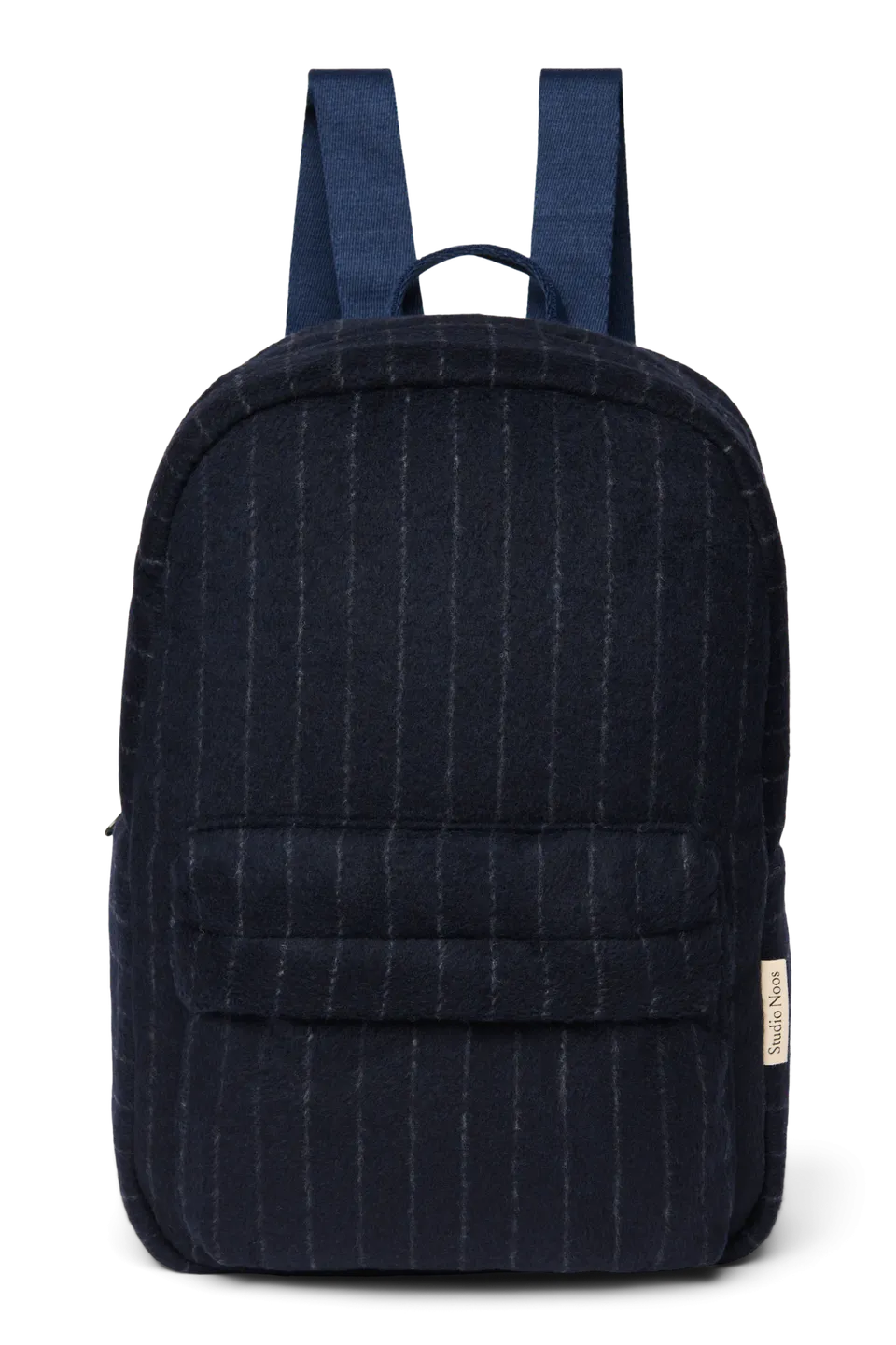 Studio Noos Flannel Chalkstripe Midi Rucksack Dunkelblau