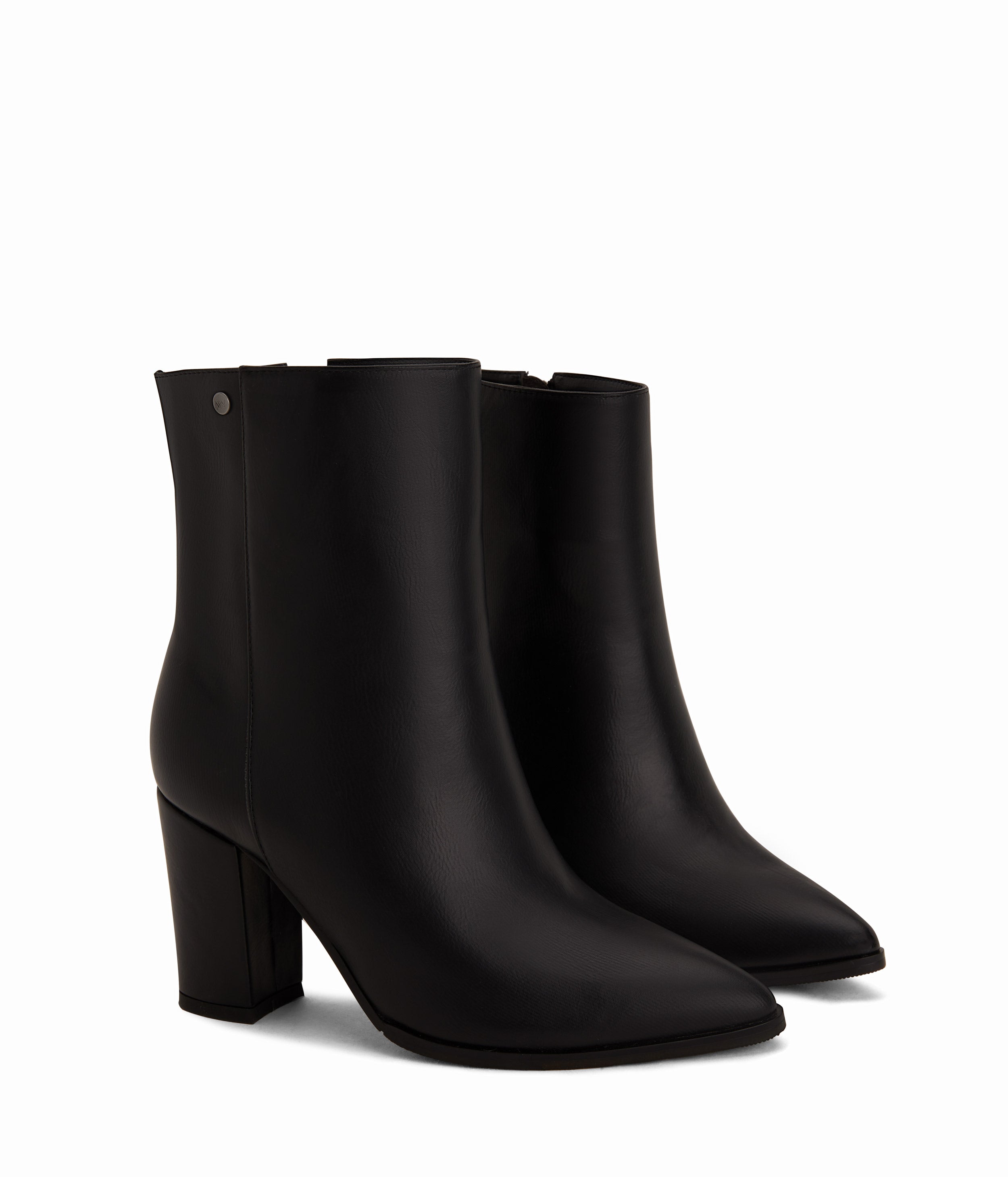 Matt & Nat ASAI Stiefeletten Schwarz vegan Blockabsatz