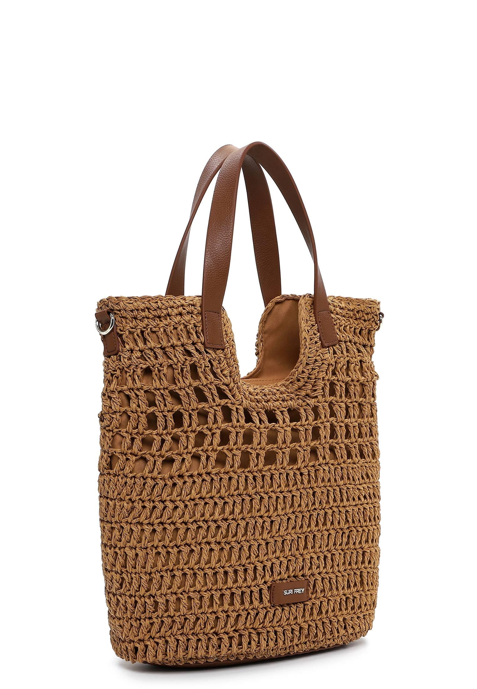 SURI FREY Marley Cityshopper Shopper Cognac Bast