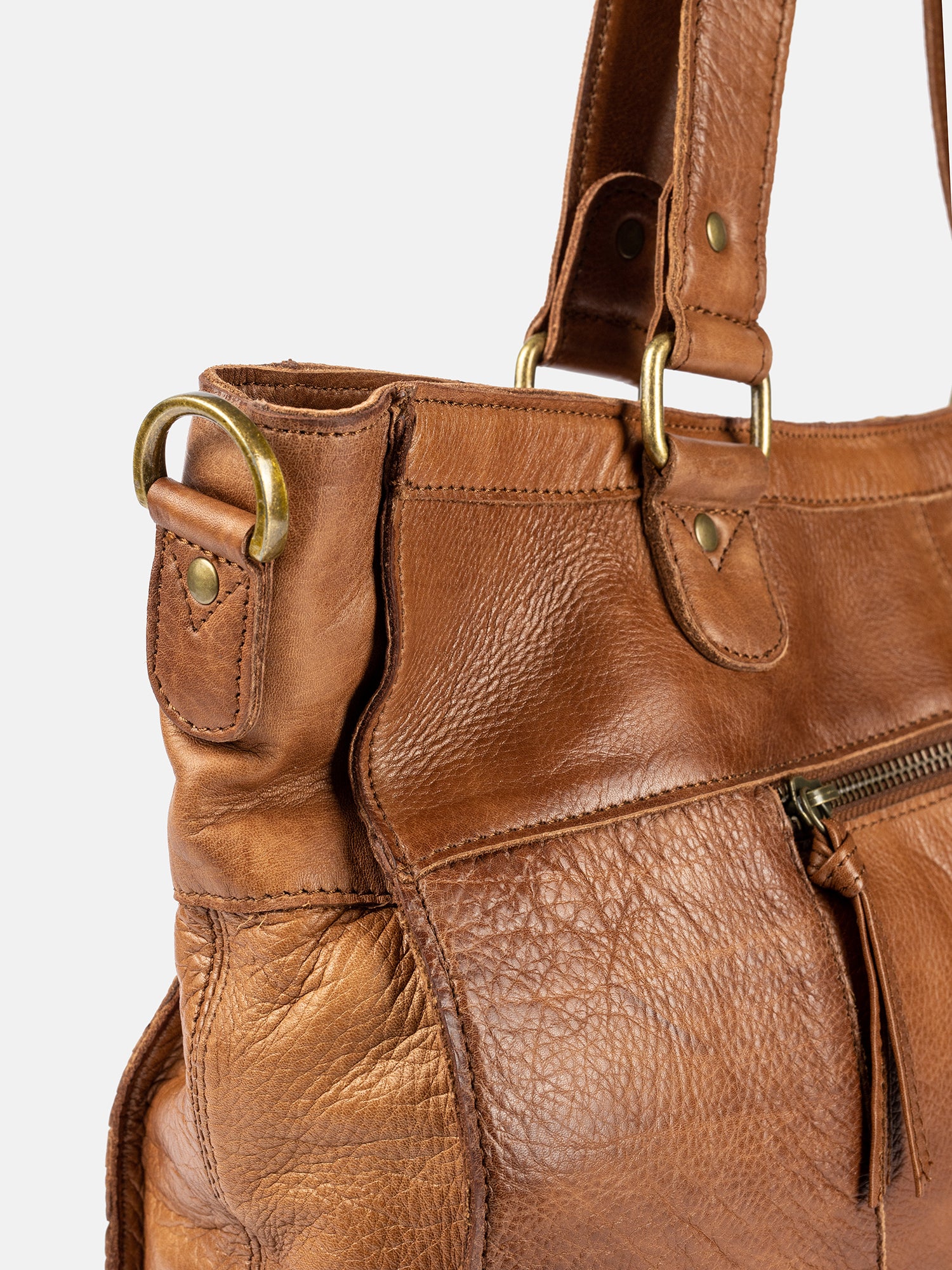 RE:DESIGNED Molly Urban Schultertasche Walnut Laptop
