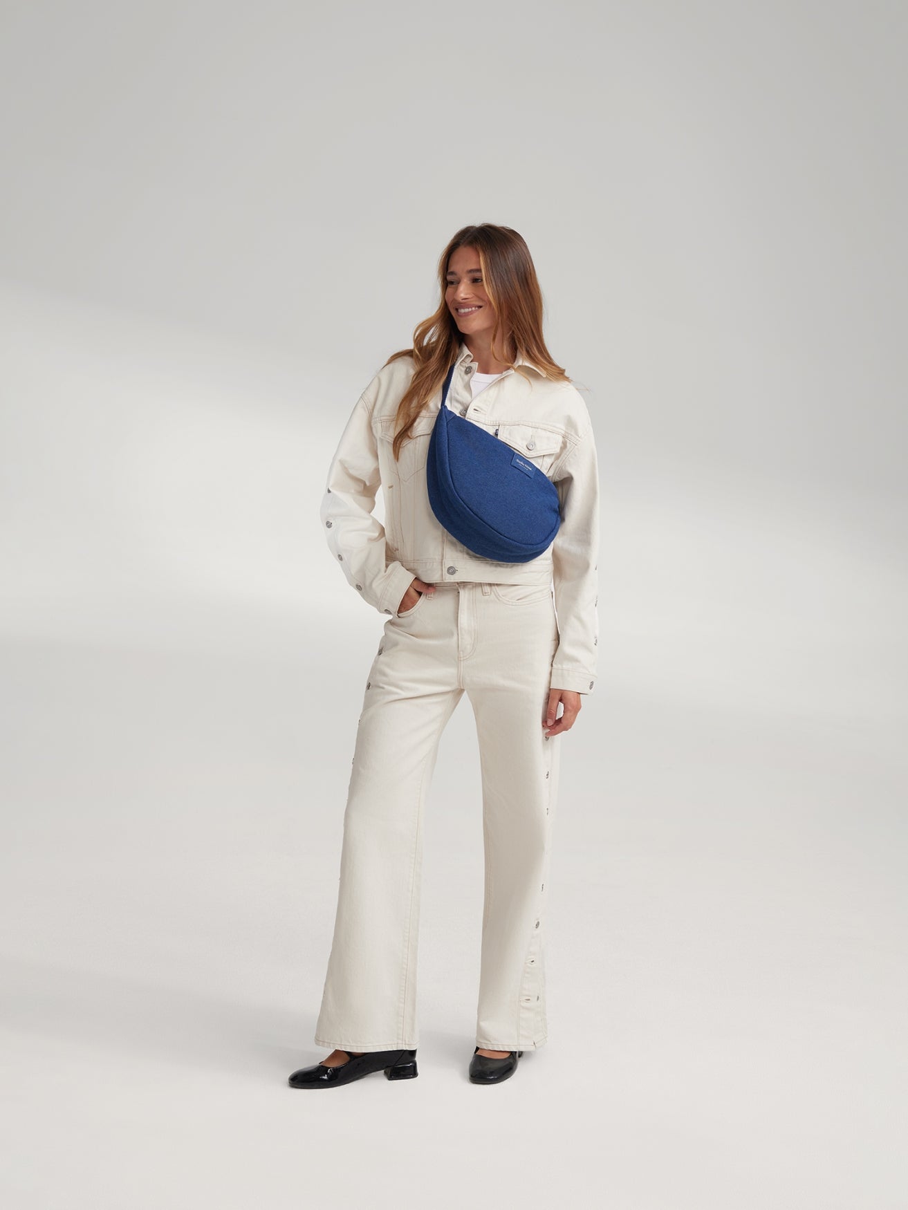 Studio Noos Denim Bauchtasche Dark Blue Erwachsene